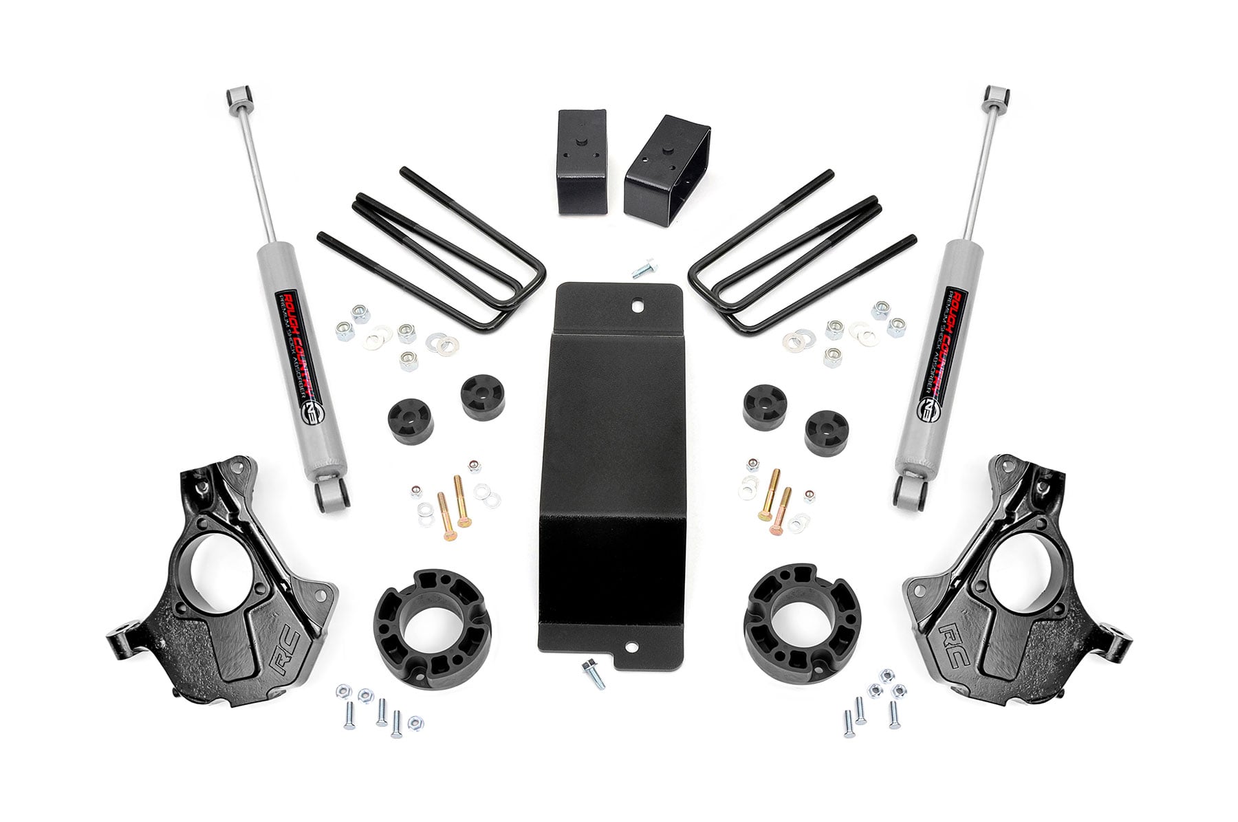 3.5 Inch Lift Kit | UCA | M1 Struts | Chevy/GMC 1500 (07-13) image 2