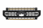Morimoto XBG LED Grille: Ford Super Duty (20-22 / Black / Amber DRL)