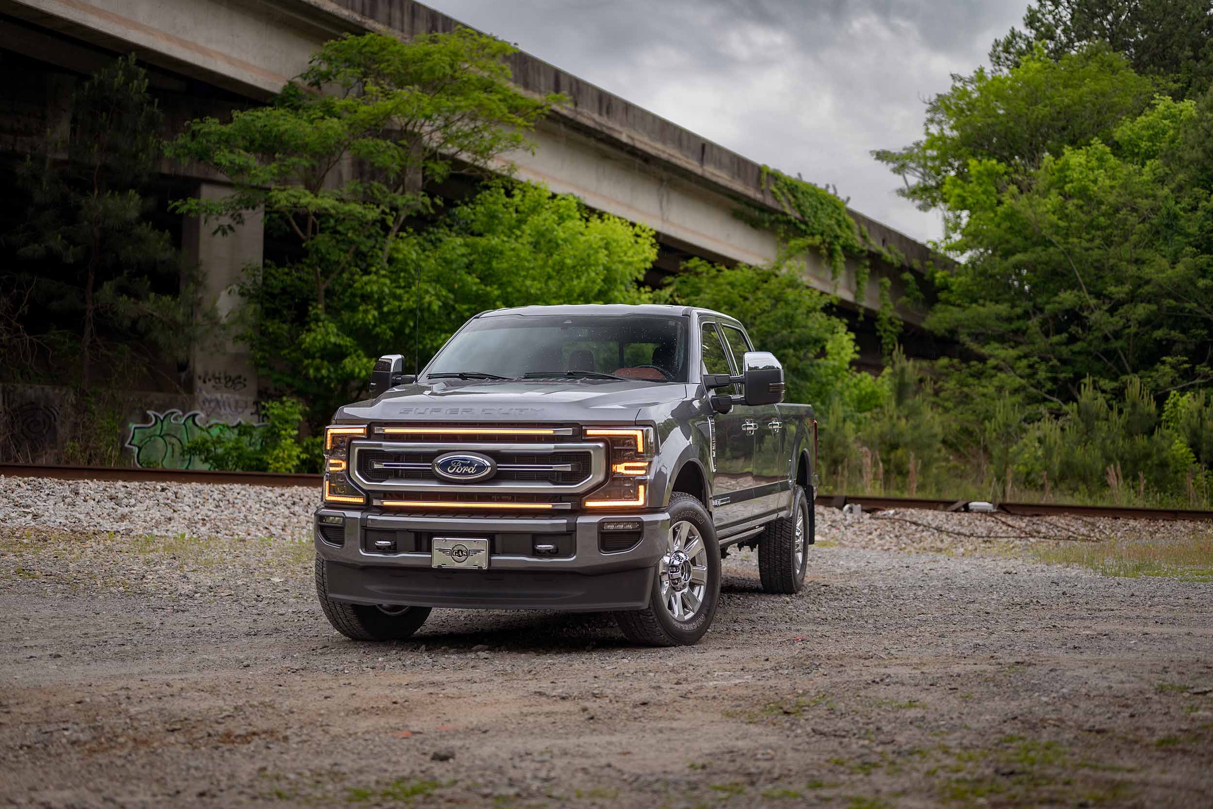 Morimoto XBG LED Grille: Ford Super Duty (20-22 / Chrome / Amber DRL)