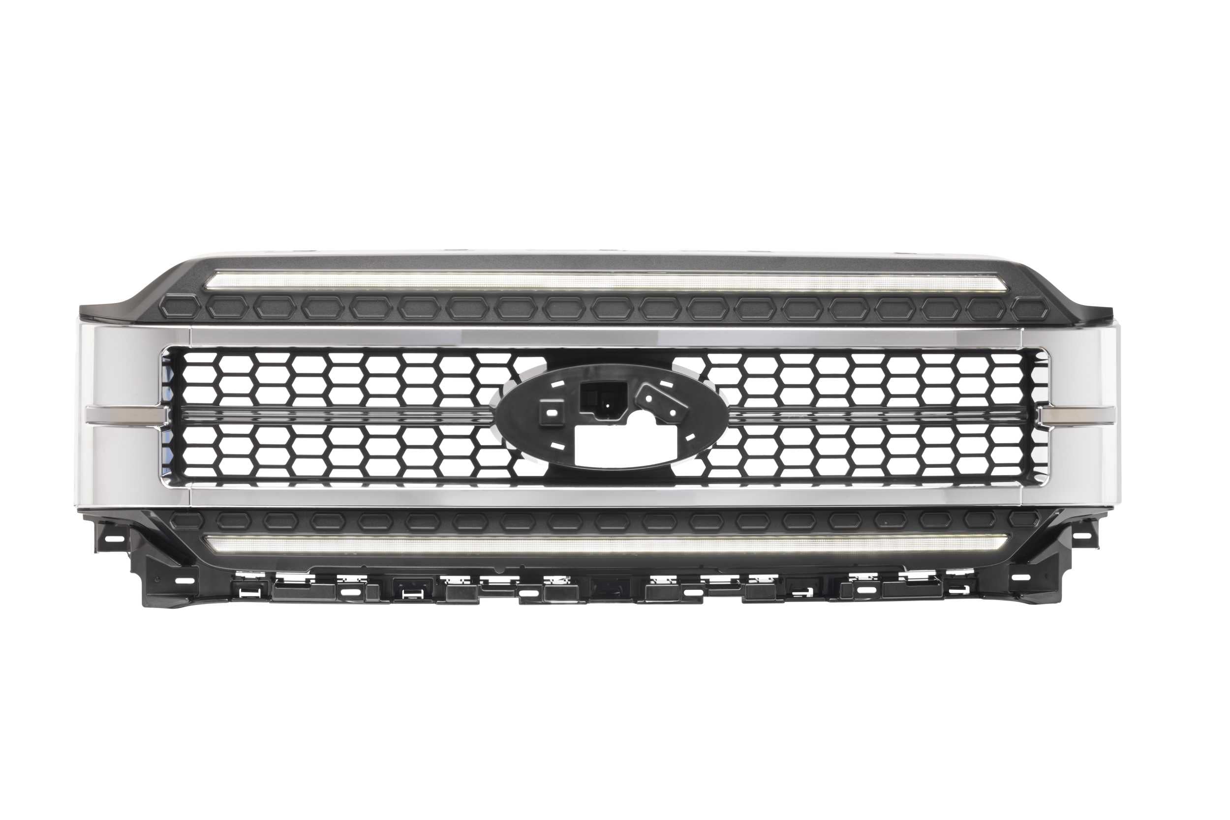 Morimoto XBG LED Grille: Ford F-150 (21-23 / Chrome / White DRL)