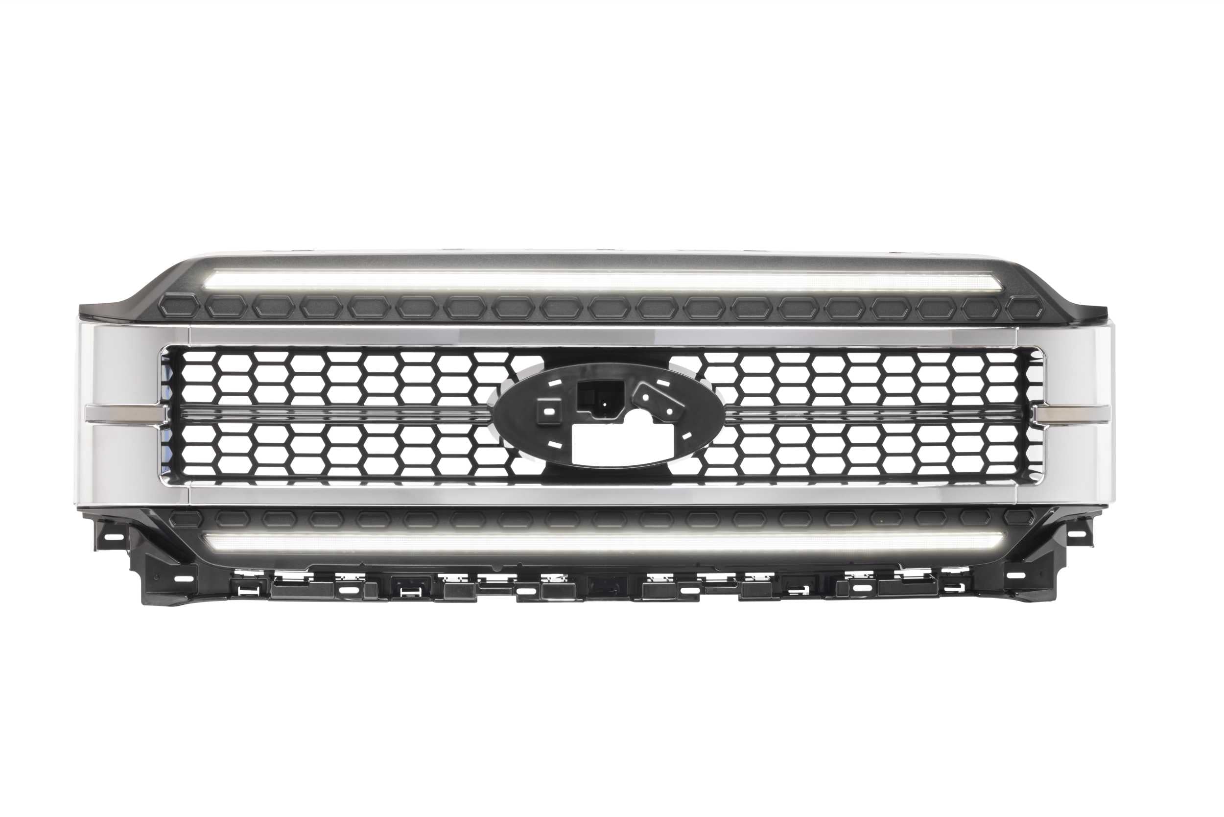 Morimoto XBG LED Grille: Ford F-150 (21-23 / Chrome / White DRL)