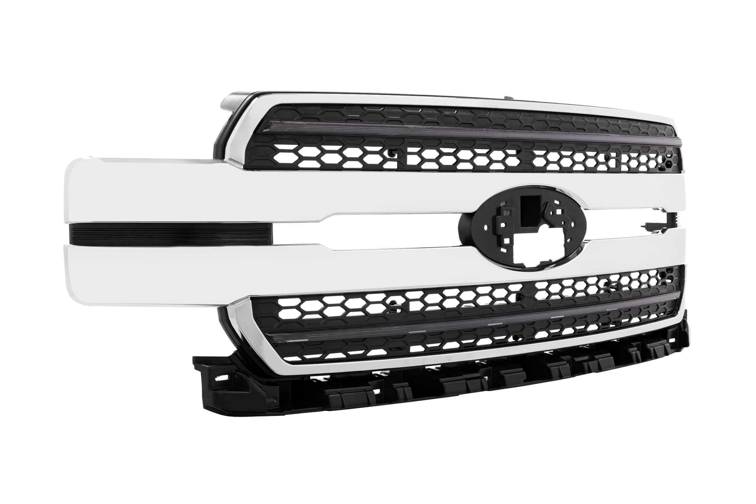 Morimoto XBG LED Grille: Ford F-150 (18-20 / Chrome / White DRL)