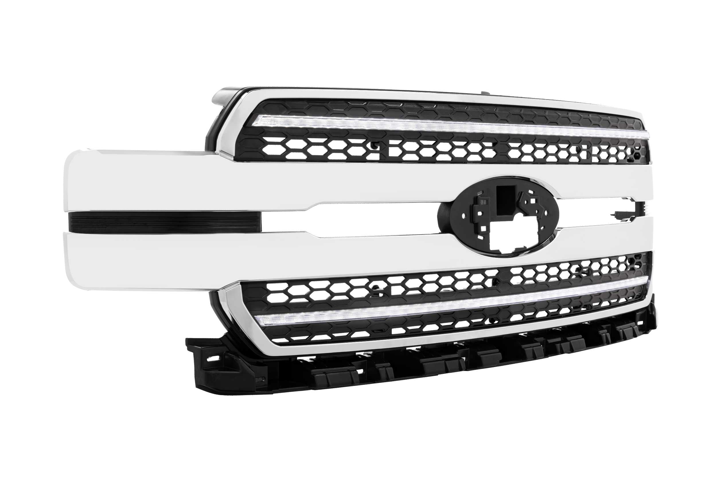 Morimoto XBG LED Grille: Ford F-150 (18-20 / Chrome / White DRL)