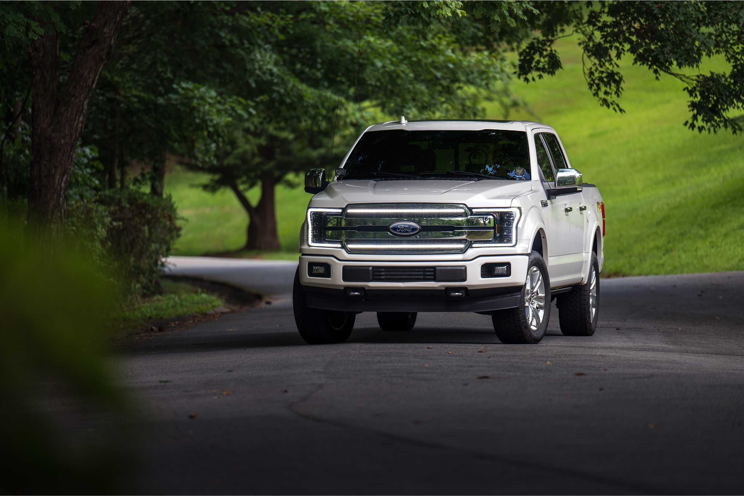 Morimoto XBG LED Grille: Ford F-150 (18-20 / Chrome / White DRL)