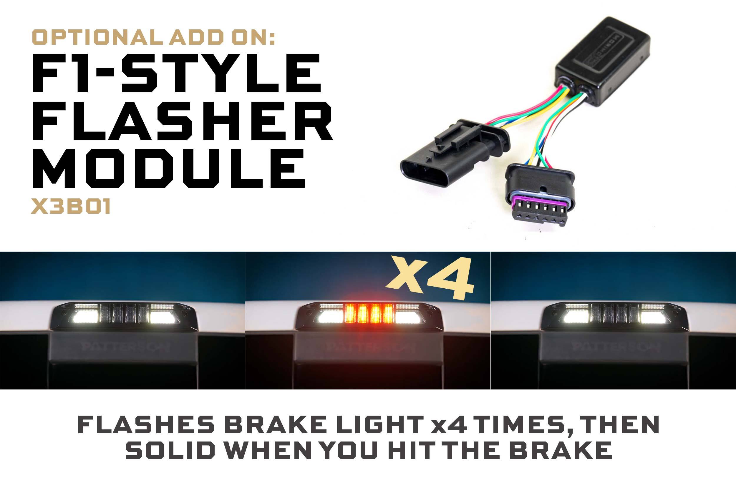 Morimoto X3B LED Third Brake Light: 14-18 Silverado/Sierra