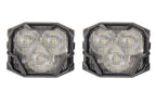 Morimoto 4Banger 2.0 NCS LED Pods (SAE Wide / White / Set)