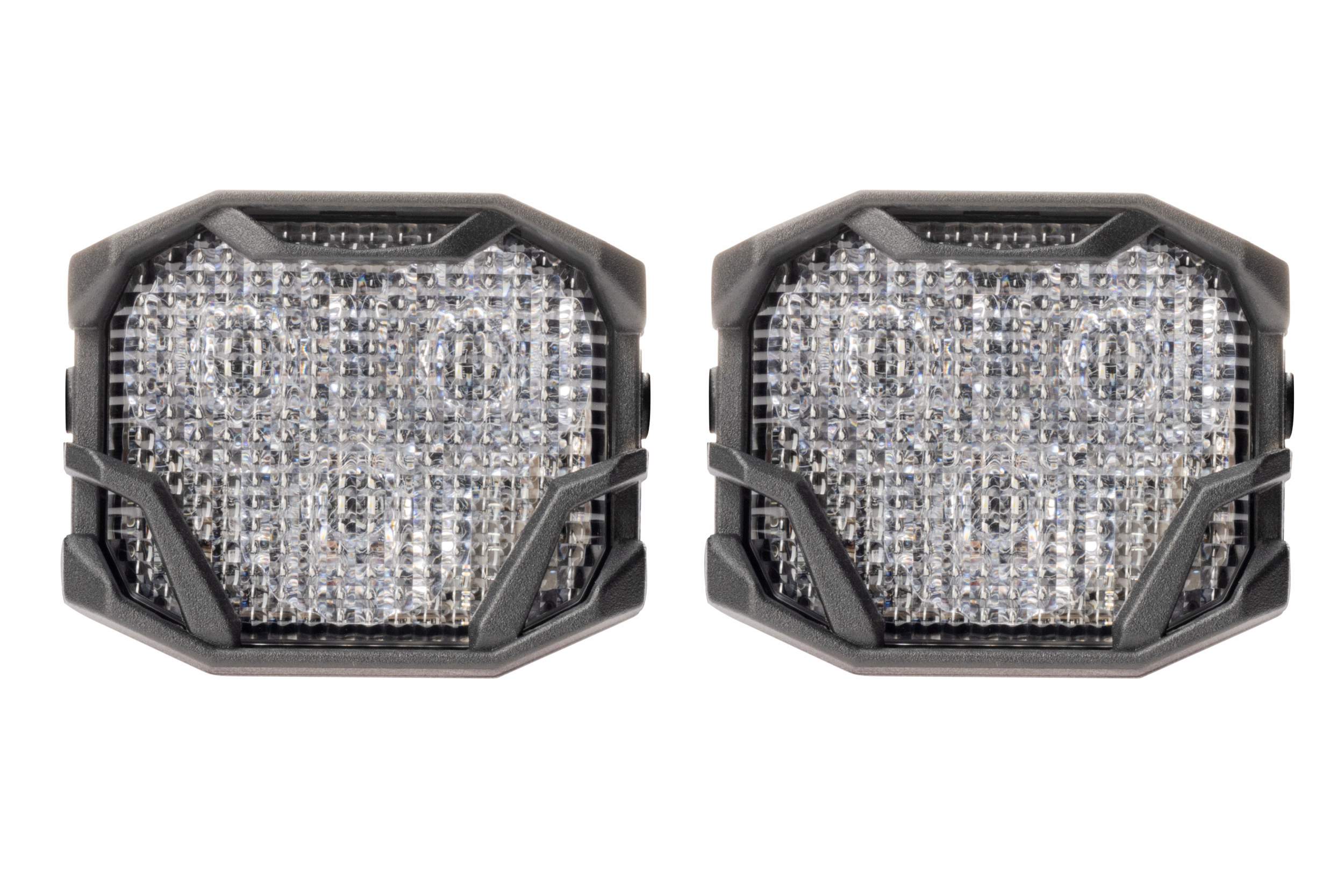 Morimoto 4Banger 2.0 NCS LED Pods (Flood / White / Set)