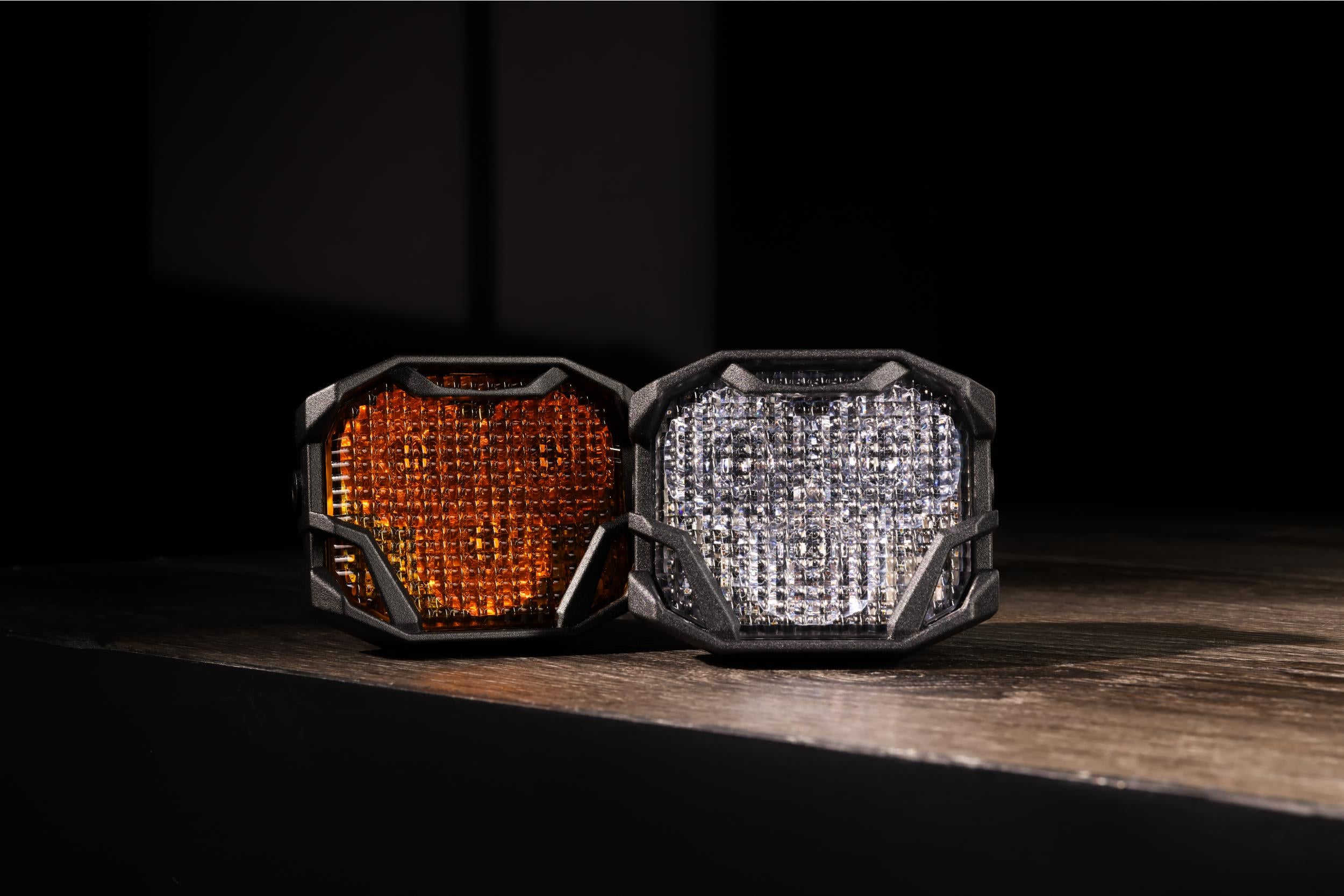 Morimoto 4Banger 2.0 HXB LED Pods (Flood / White / Set)