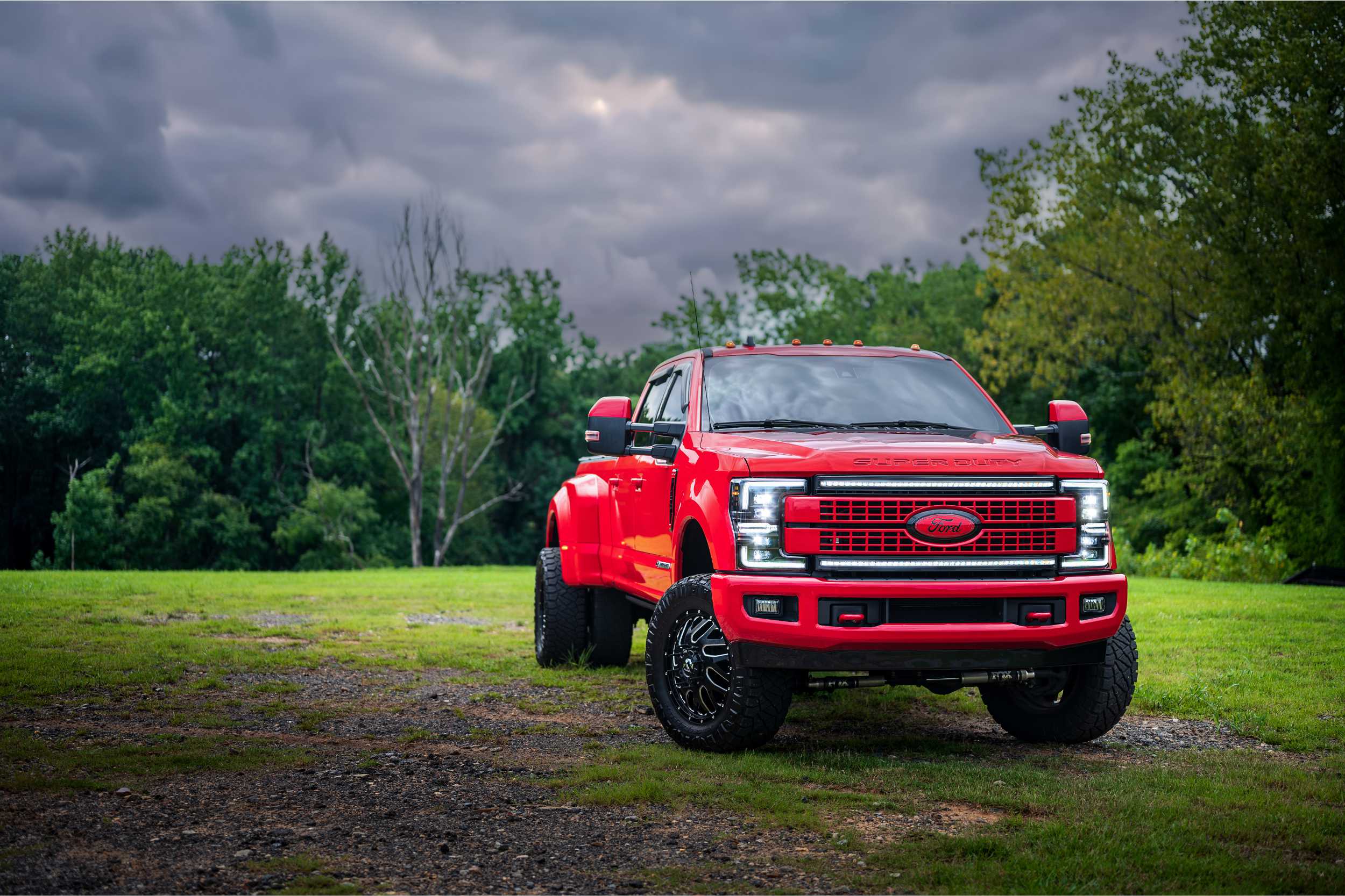Morimoto XB LED Headlights: Ford Super Duty (17-19 / Amber DRL / Set)