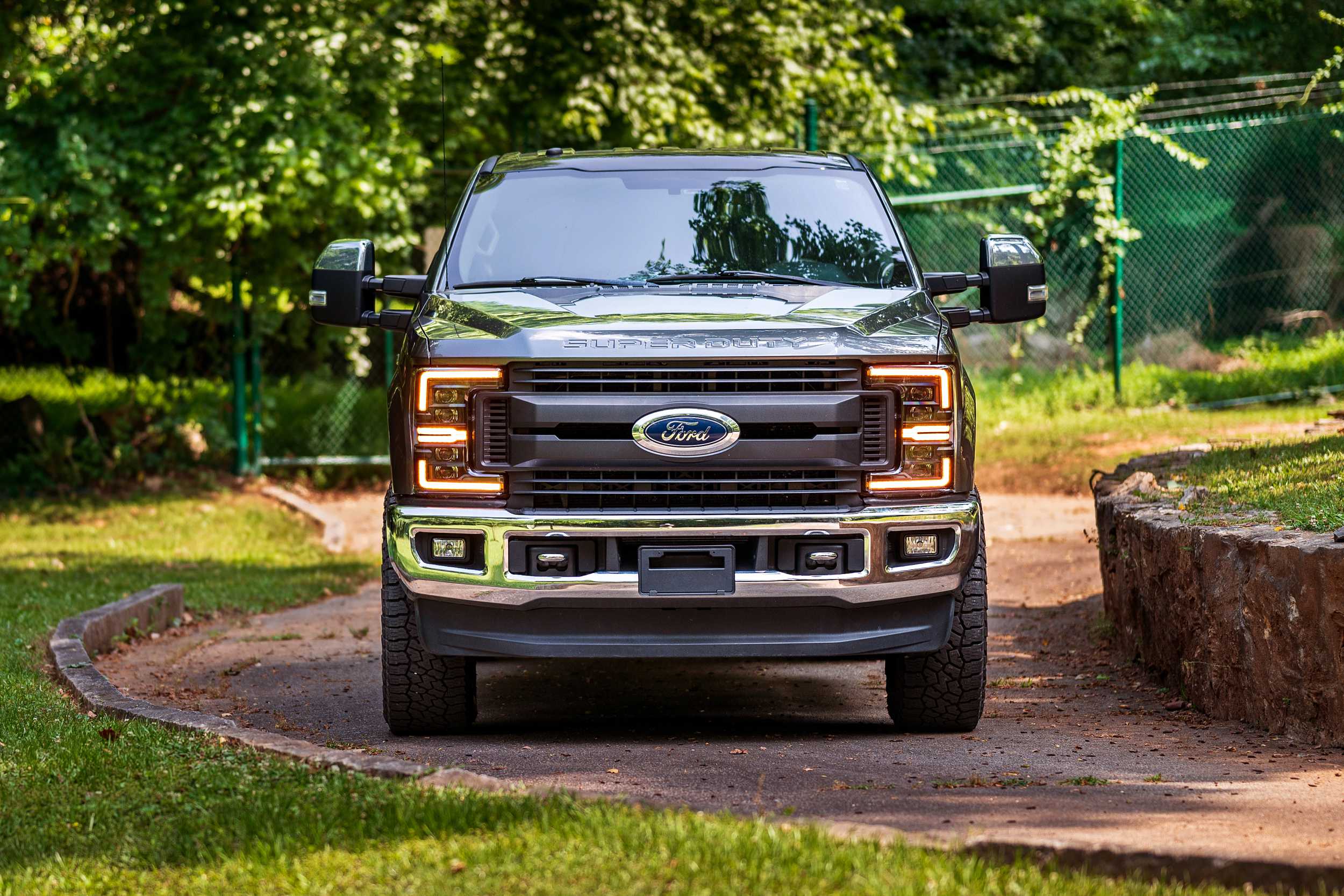 Morimoto XB LED Headlights: Ford Super Duty (17-19 / Amber DRL / Set)