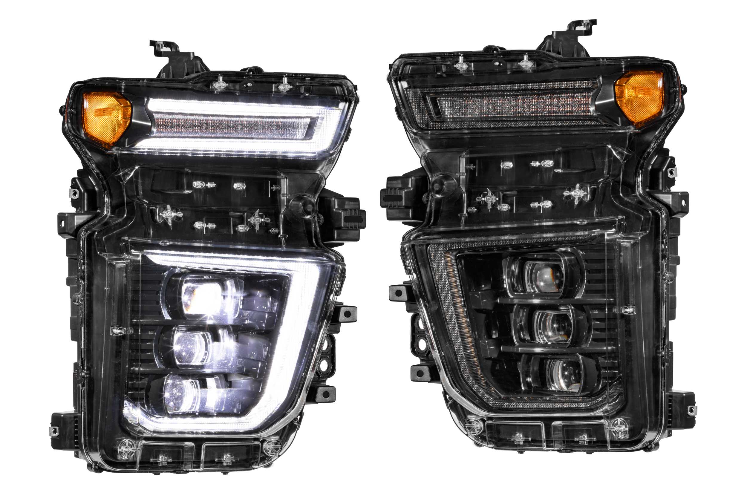 Morimoto XB LED Headlights: Chevrolet Silverado HD (20-24 / Set)