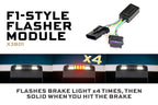 Morimoto X3B LED Third Brake Light: F1 Rapid-Flash Module