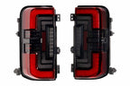 Morimoto XB LED Tail Lights: Ford Bronco (21+ / Red Lens / Set)