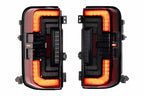 Morimoto XB LED Tail Lights: Ford Bronco (21+ / Red Lens / Set)