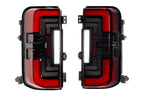 Morimoto XB LED Tail Lights: Ford Bronco (21+ / Red Lens / Set)