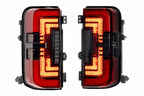 Morimoto XB LED Tail Lights: Ford Bronco (21+ / Red Lens / Set)