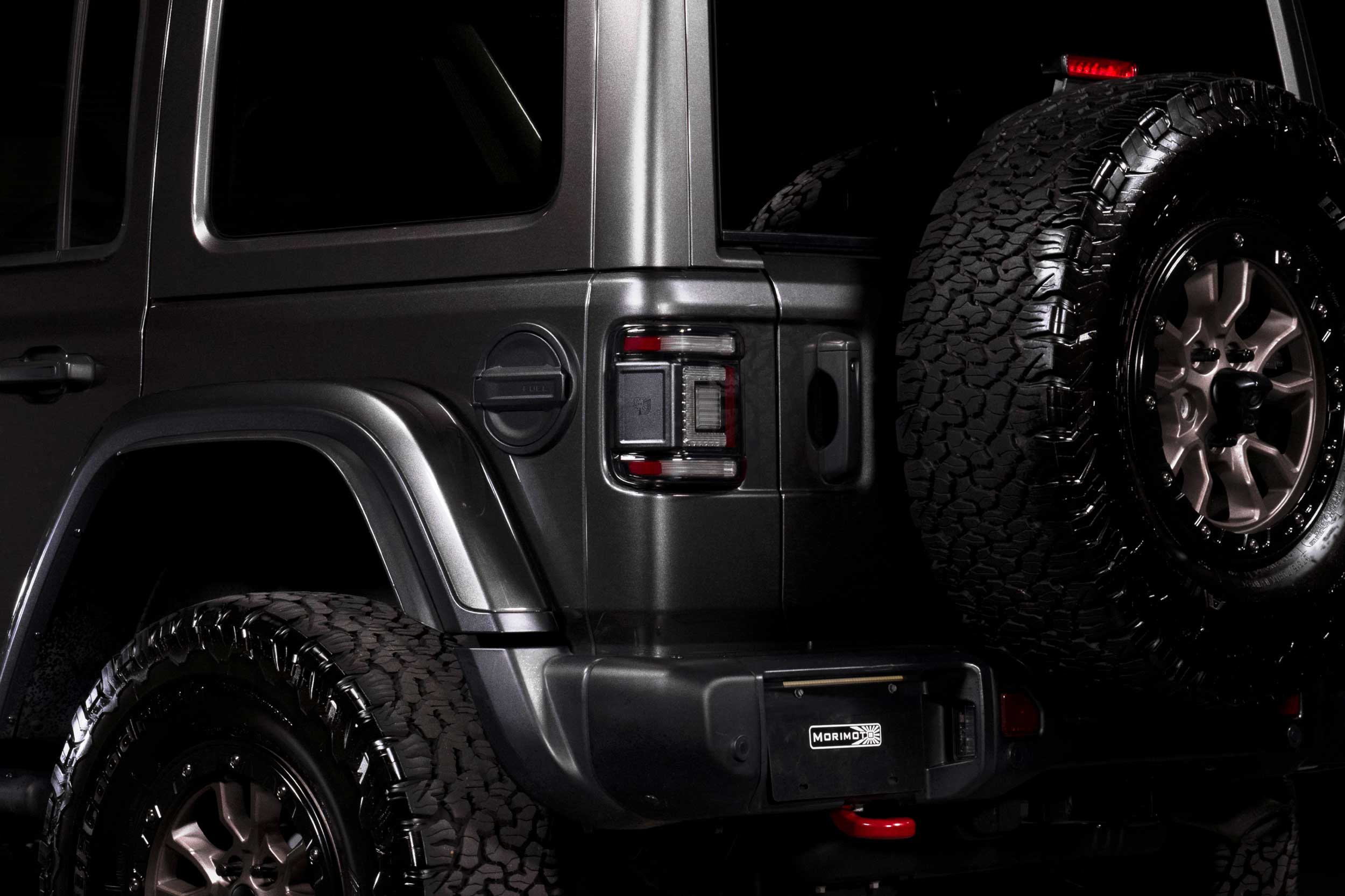 Morimoto XB LED Tail Lights: Jeep Wrangler JL (18+ / Smoked Lens / Set)