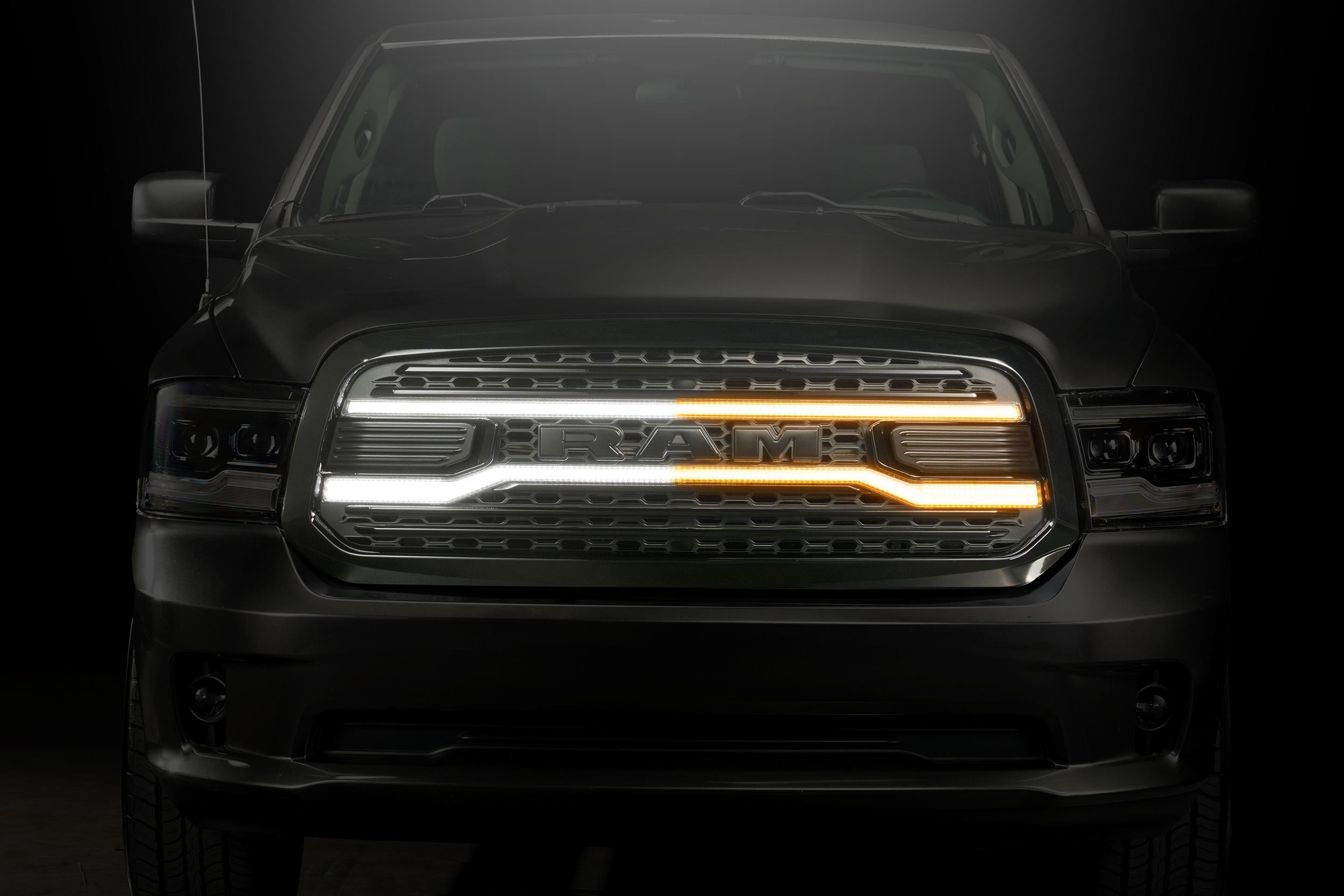 Morimoto XBG LED Grille: Dodge Ram 1500 (13-18 / Black)