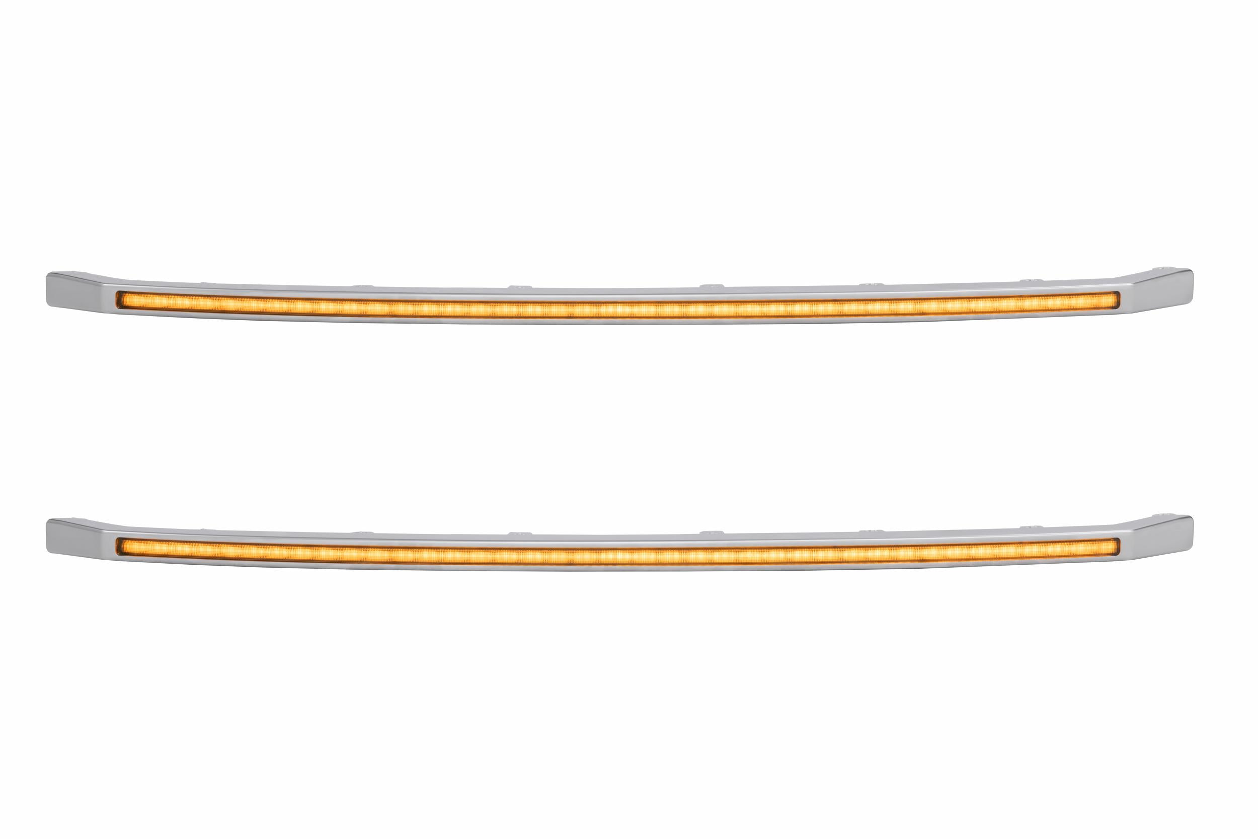 Morimoto XBG LED DRL Grille Inserts: Ford Super Duty Platinum (20-22 / Amber DRL / Set)