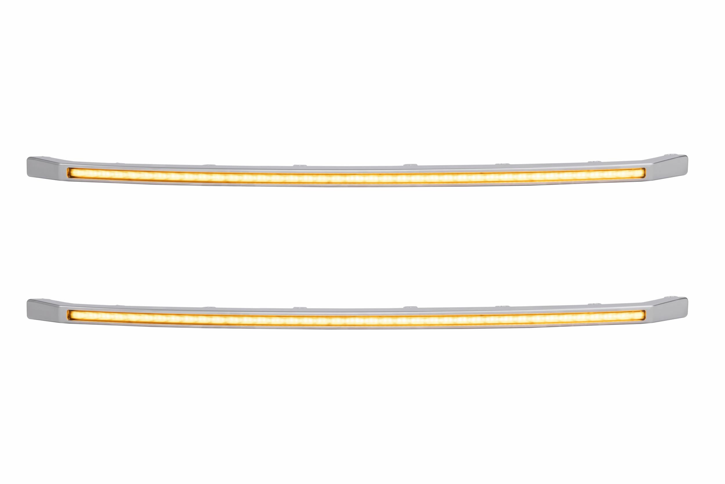 Morimoto XBG LED DRL Grille Inserts: Ford Super Duty Platinum (20-22 / Amber DRL / Set)