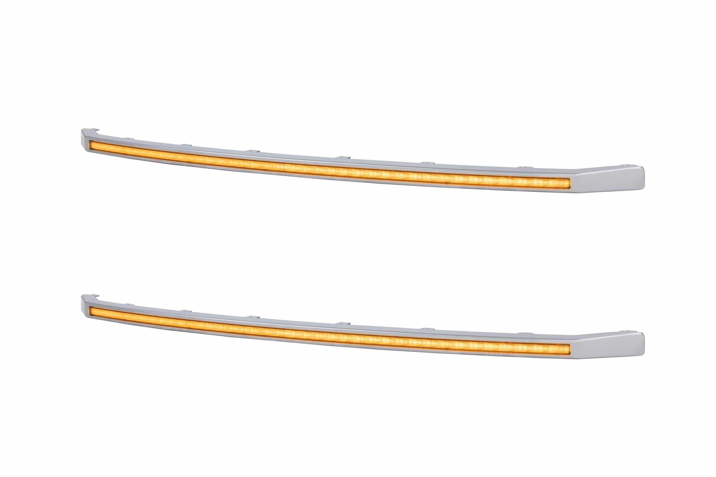 Morimoto XBG LED DRL Grille Inserts: Ford Super Duty Platinum (20-22 / Amber DRL / Set)