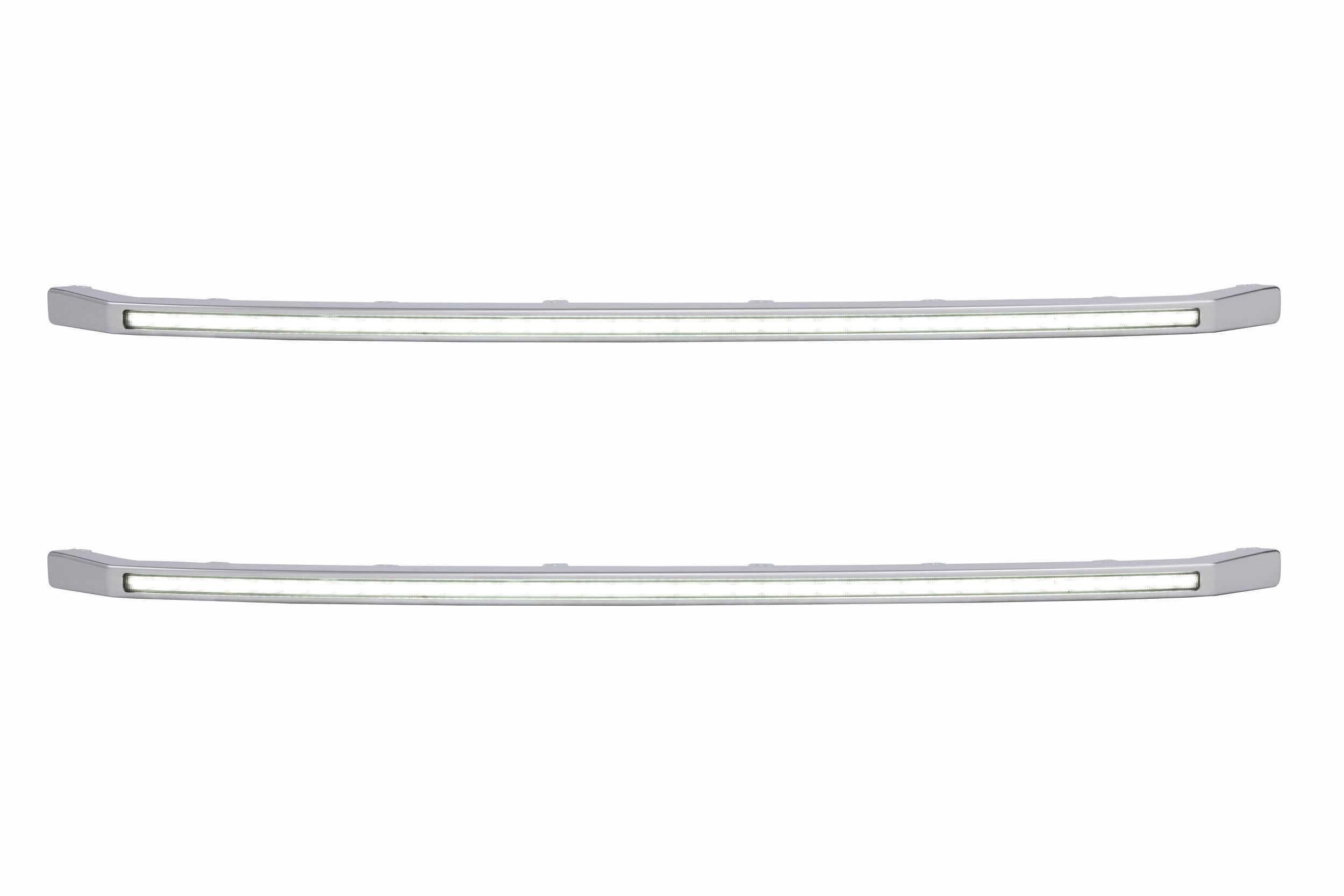 Morimoto XBG LED DRL Grille Inserts: Ford Super Duty Platinum (20-22 / White DRL / Set)