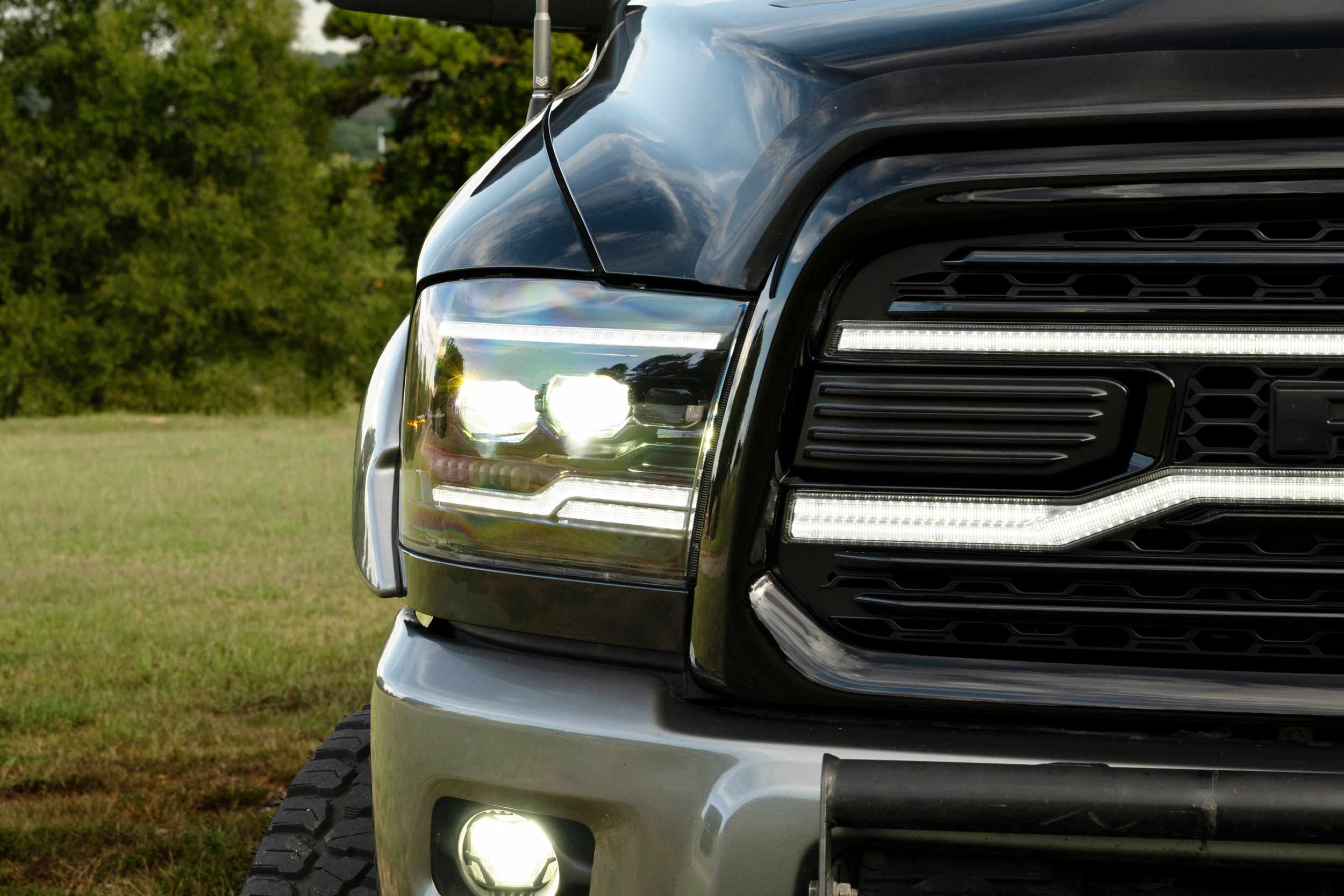 Morimoto XB Evo Hybrid Headlights: 09-18 Dodge Ram (Set)