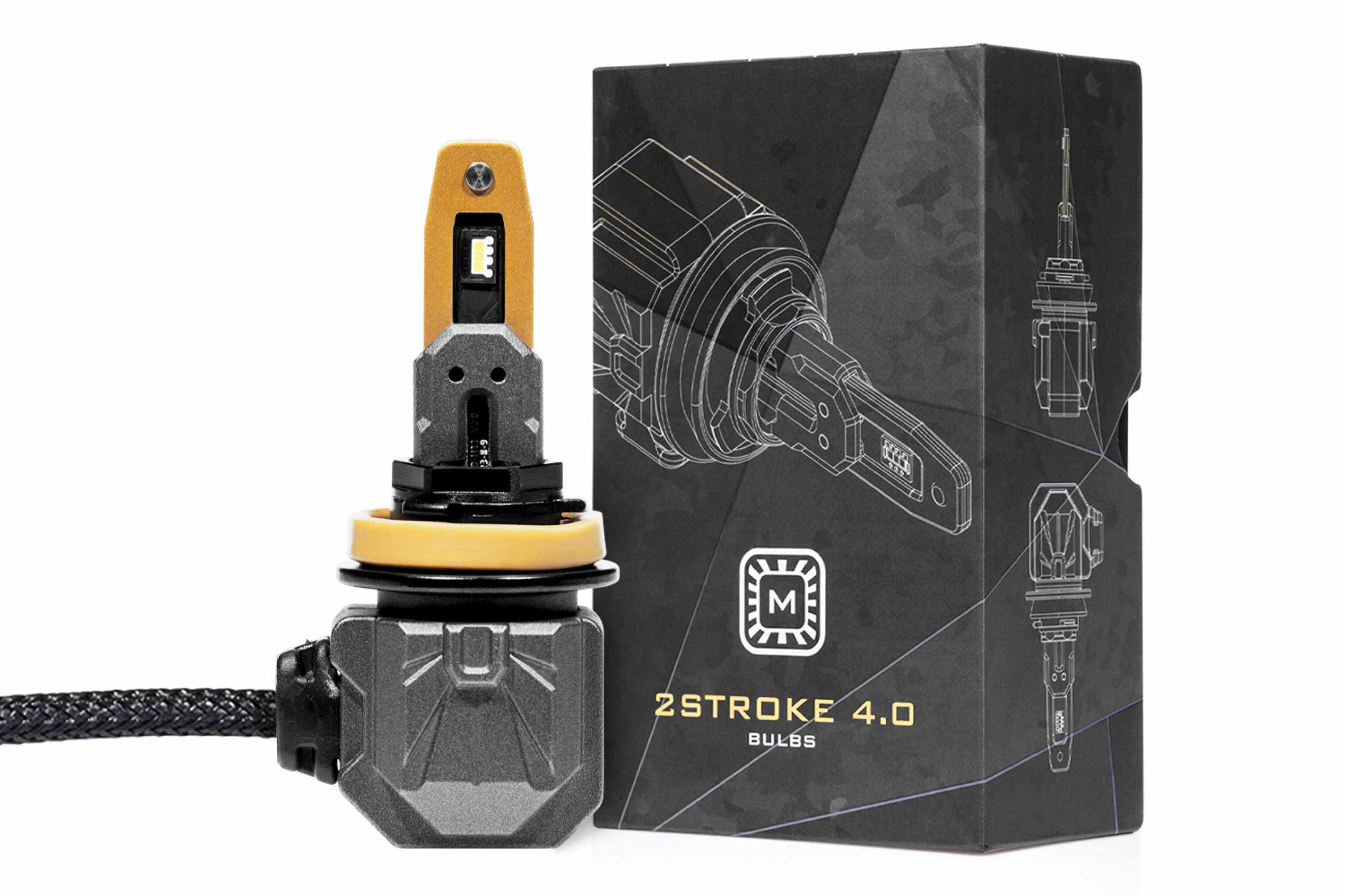 Morimoto H11/H9/H8: 2Stroke 4.0 LED Bulb (Each)