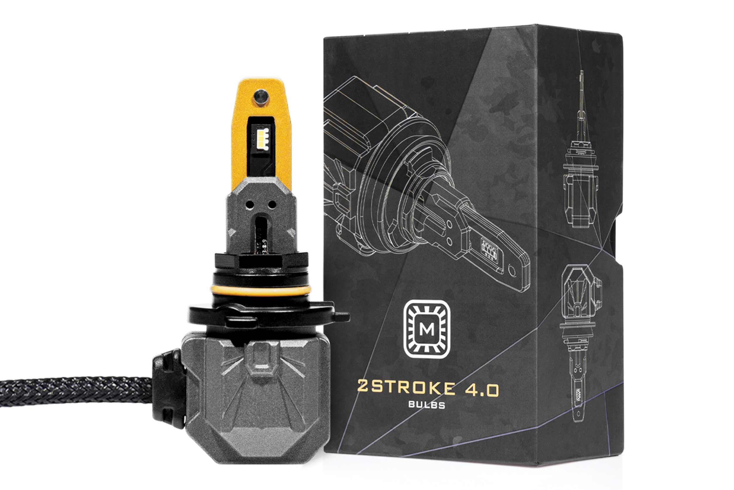 Morimoto 9005/H10: 2Stroke 4.0 LED Bulb (Each)