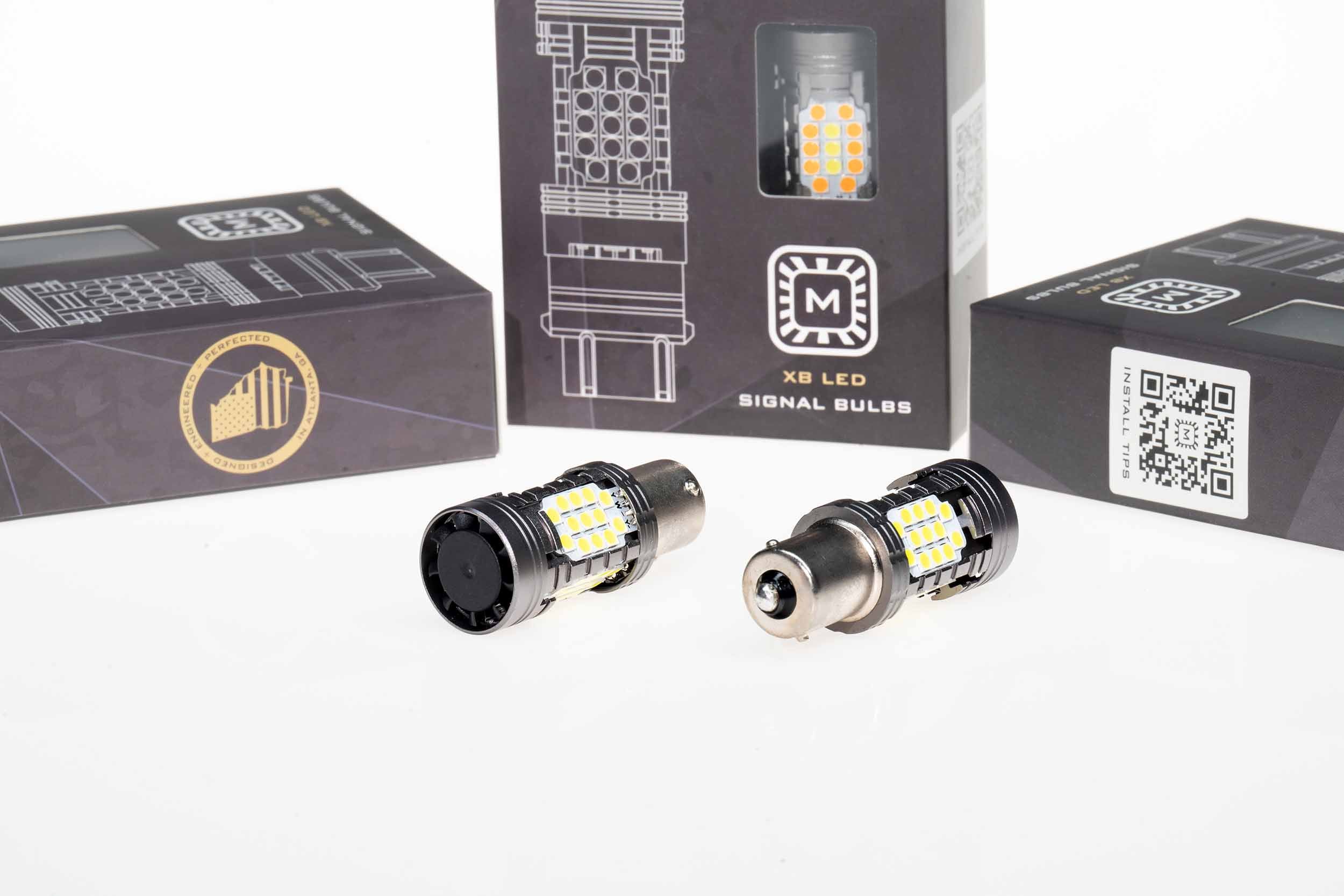 Morimoto 1156: XB LED Bulbs (White / Set)