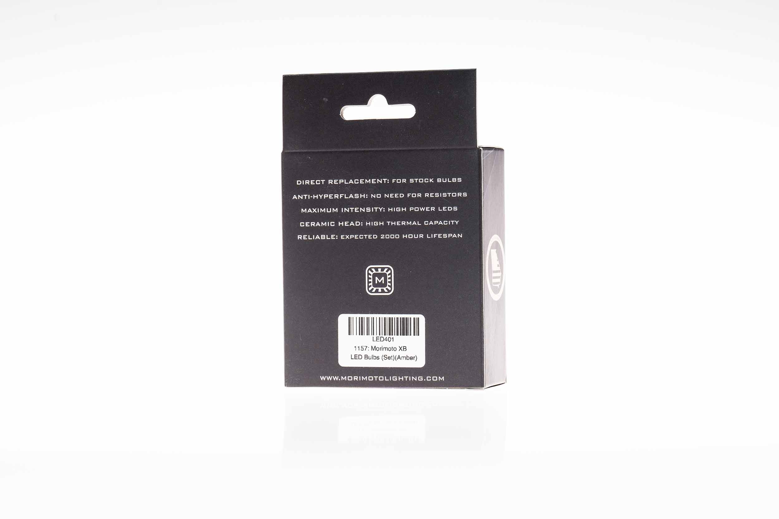 Morimoto 1157: XB LED Bulbs (Amber / Set)