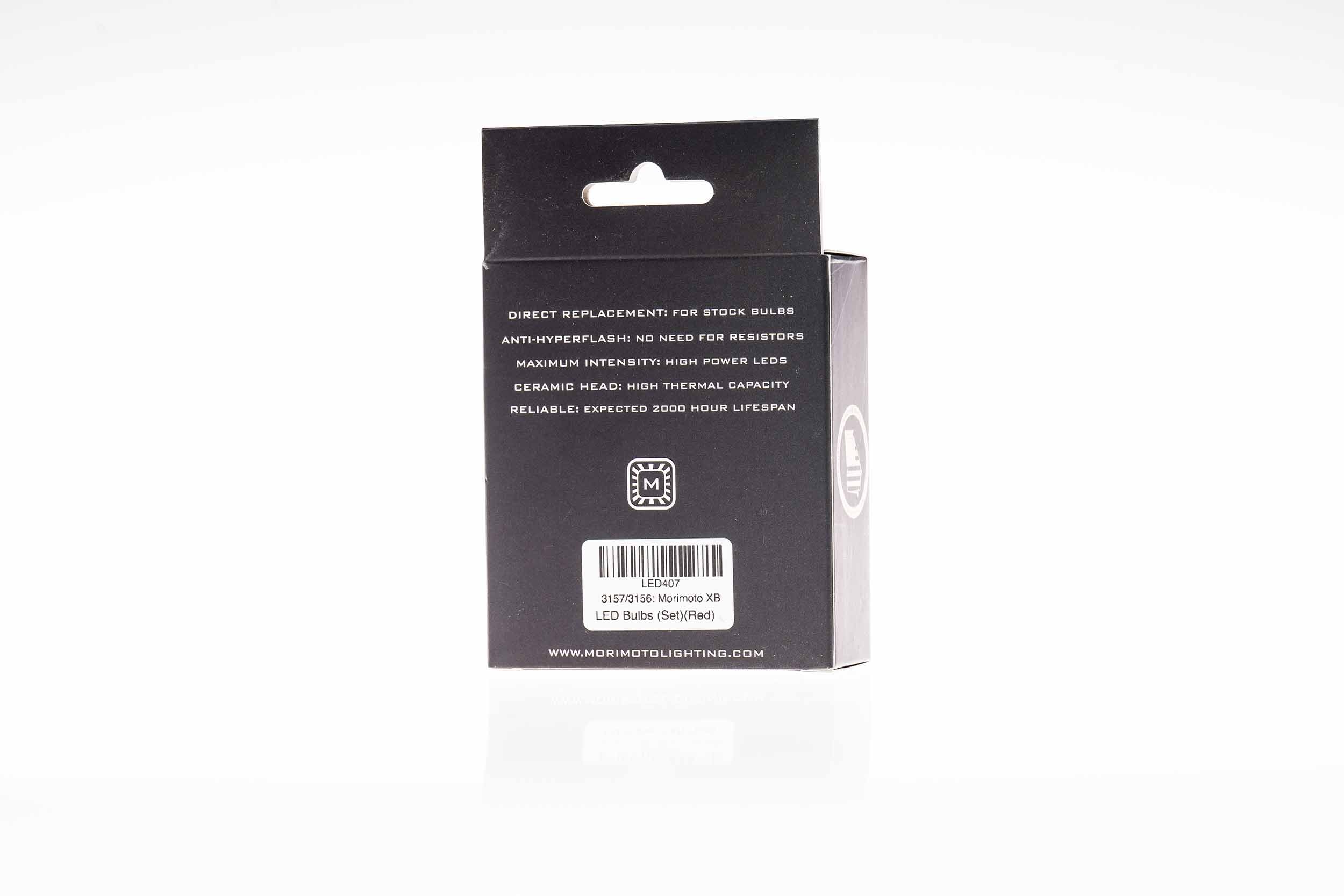Morimoto 3156/3157: XB LED Bulbs (Red / Set)
