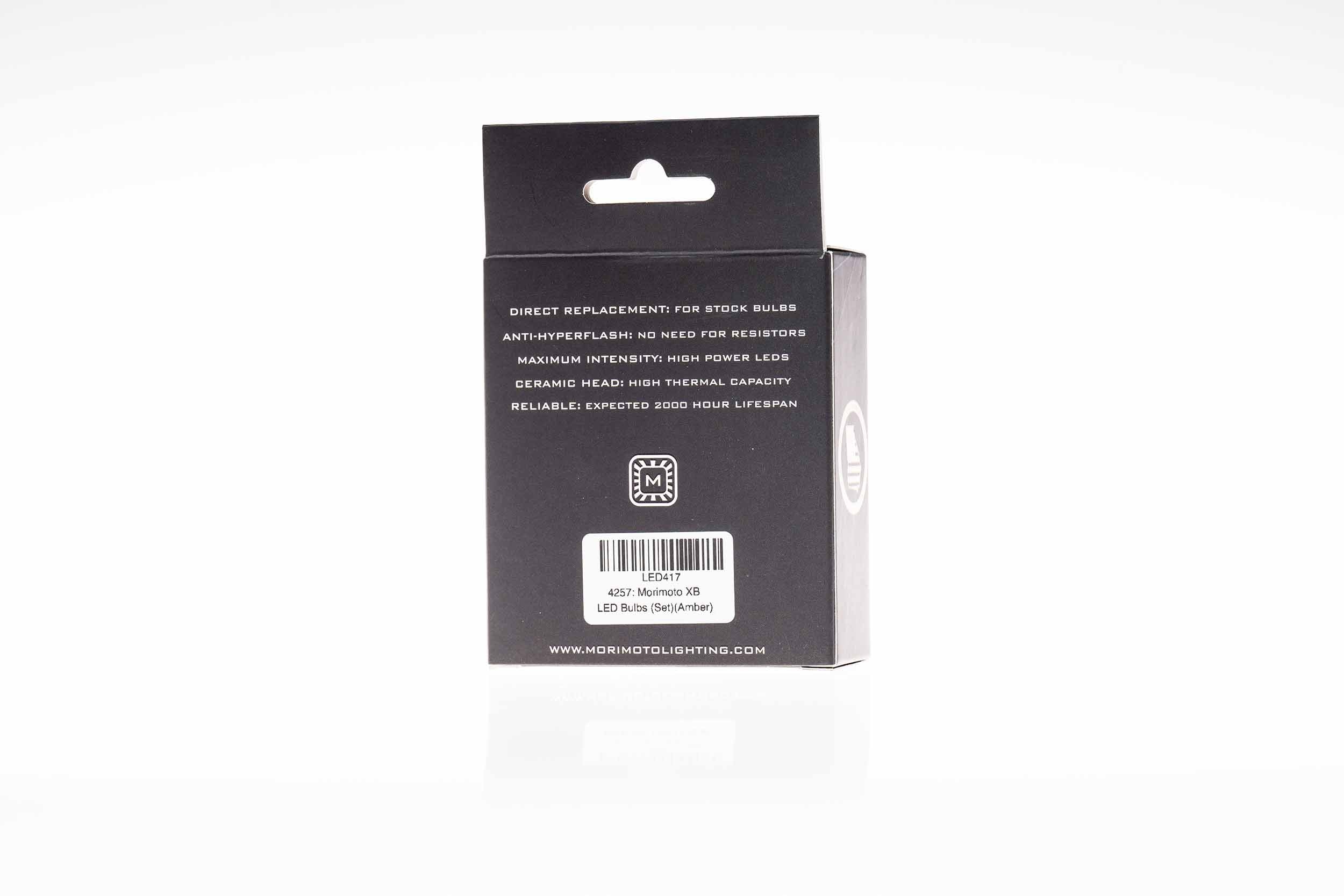 Morimoto 4257: XB LED Bulbs (Amber / Set)