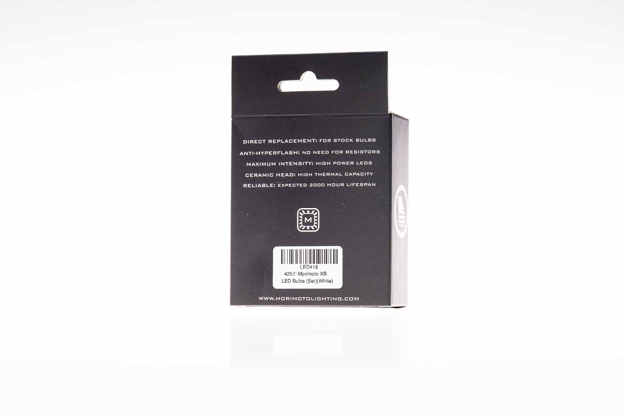 Morimoto 4257: XB LED Bulbs (White / Set)