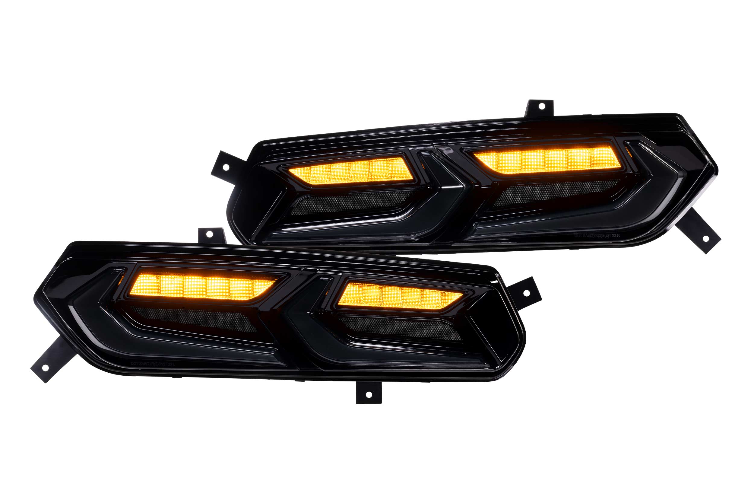Morimoto XB LED Tail Lights: Corvette C7 (14-19 / Smoked Lens Facelift / Set)