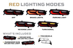 Morimoto XB LED Tail Lights: Corvette C7 (14-19 / Red Lens Facelift / Set)