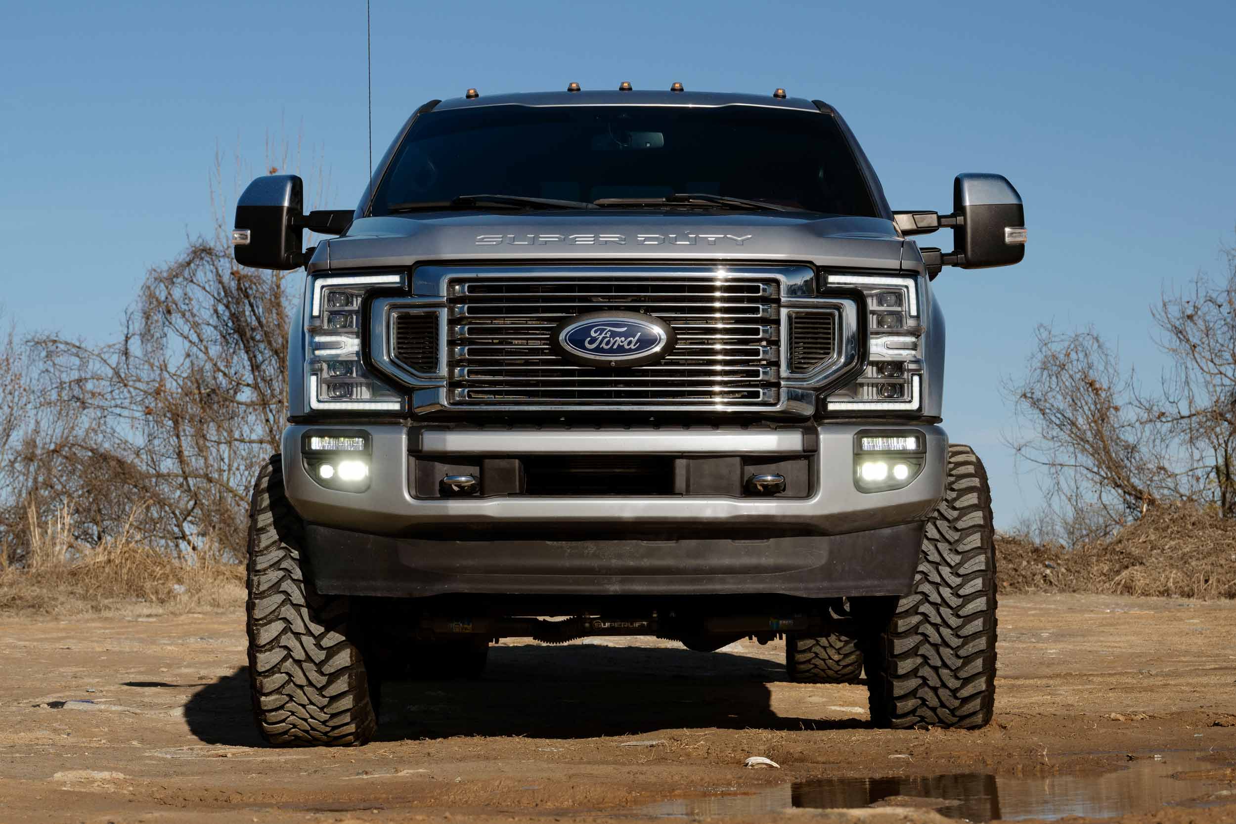 Morimoto Banger Fog Brackets: 20-22 Super Duty OE LED (Set)