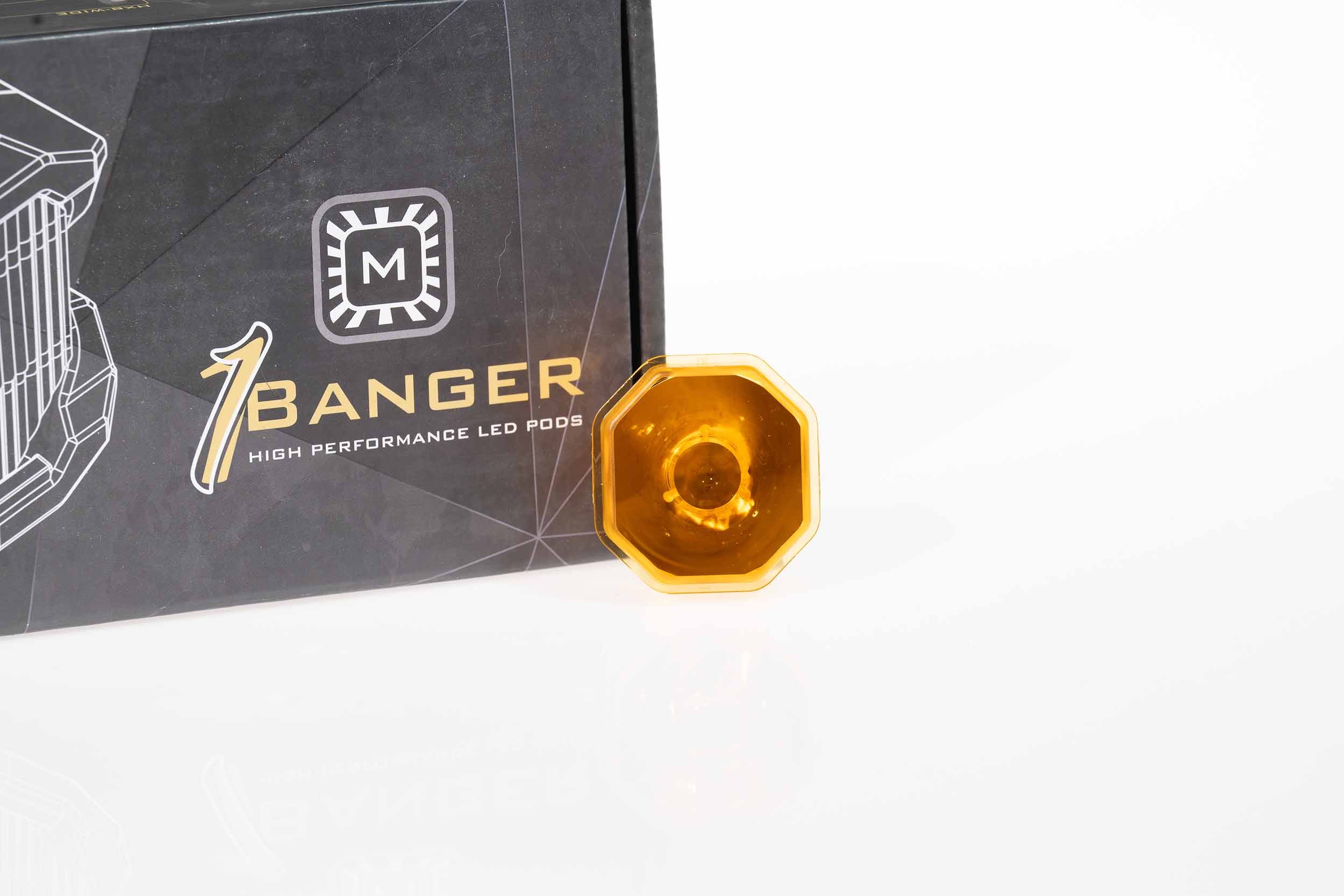 Morimoto Lens Only: 1Banger (Yellow / Spot / Each)