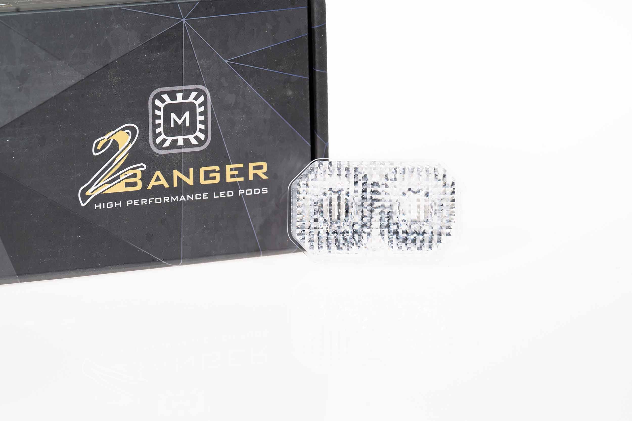 Morimoto Lens Only: 2Banger (White / Flood / Each)