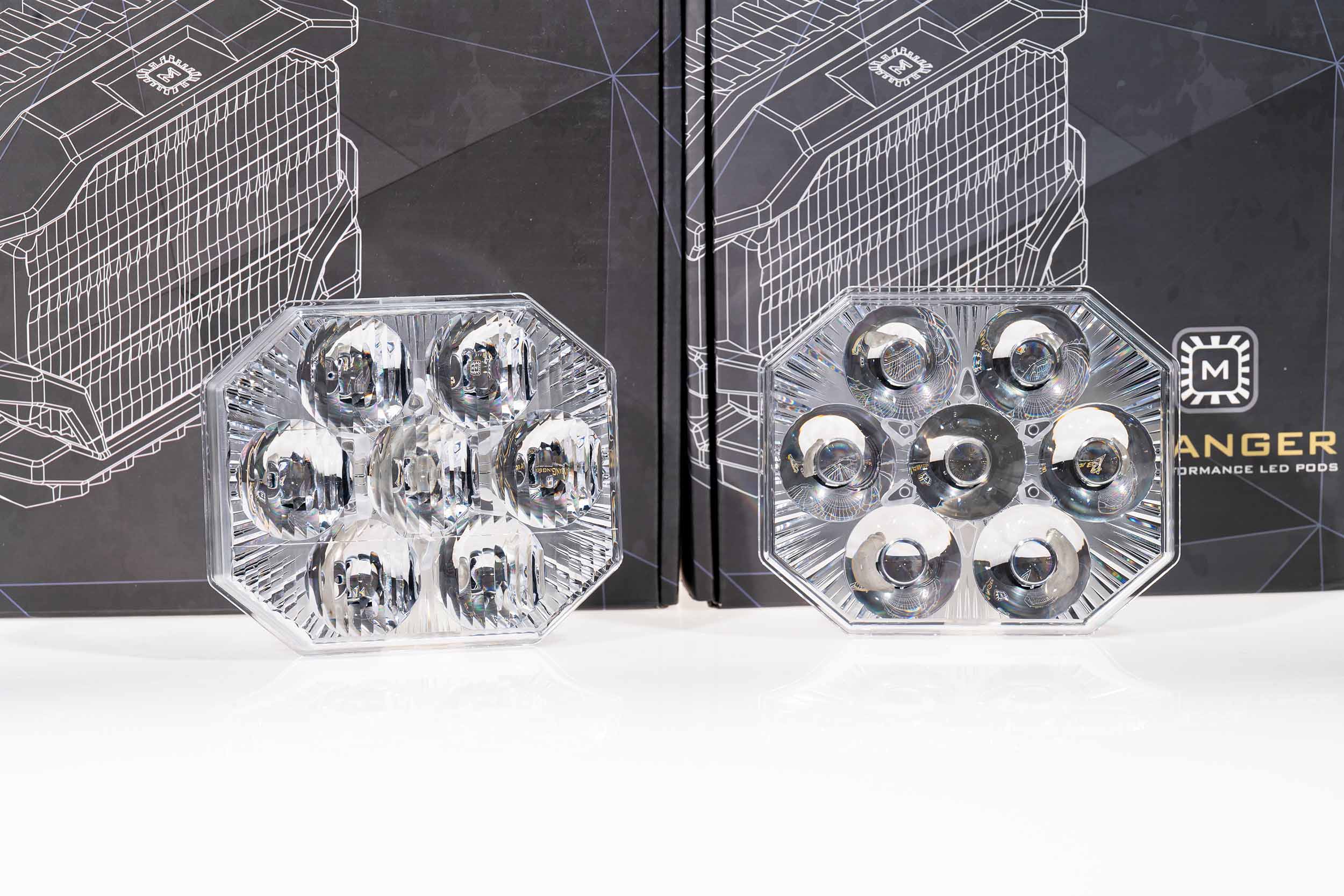 Morimoto Lens Only: BigBanger (White / Spot / Each)