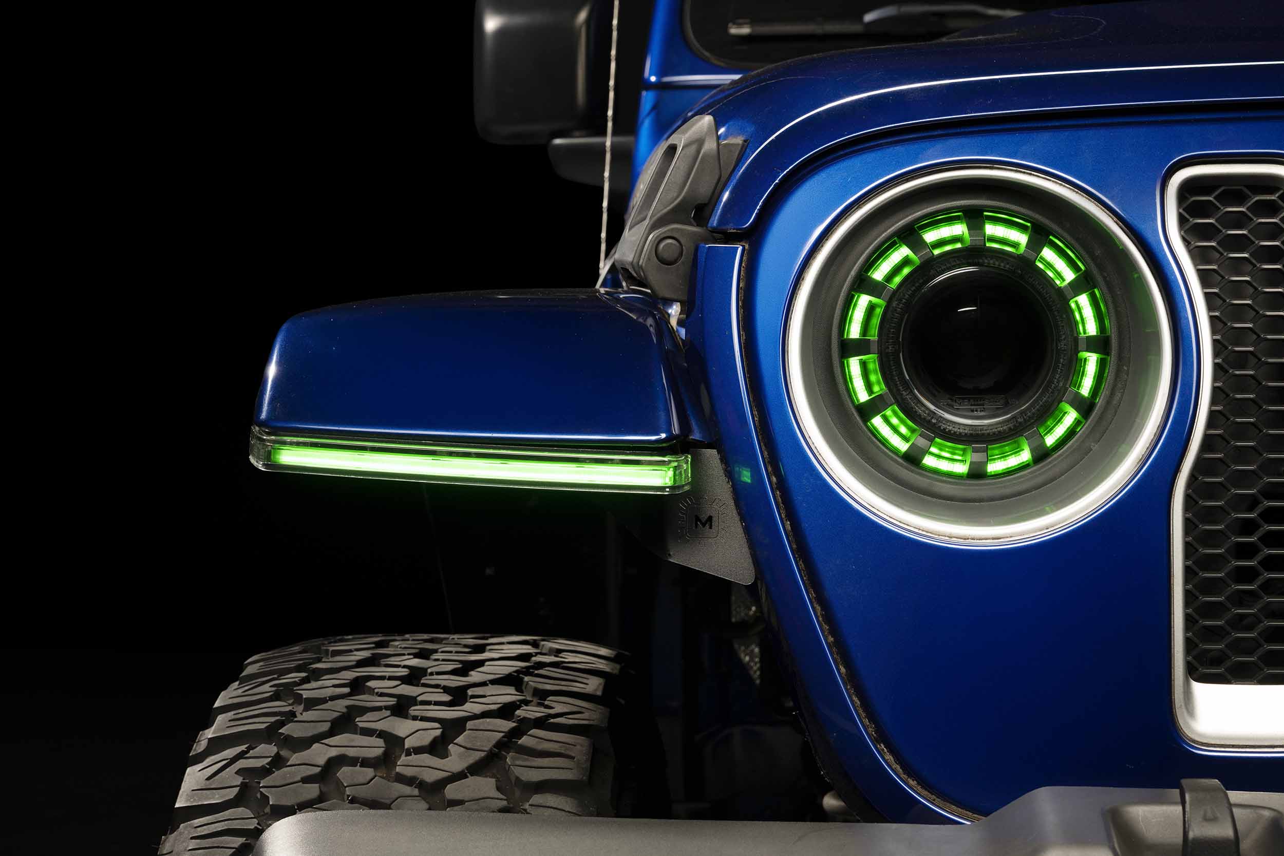 Morimoto Standard Jeep JL / JT XRGB Fender Flare Chop Kit (Set)