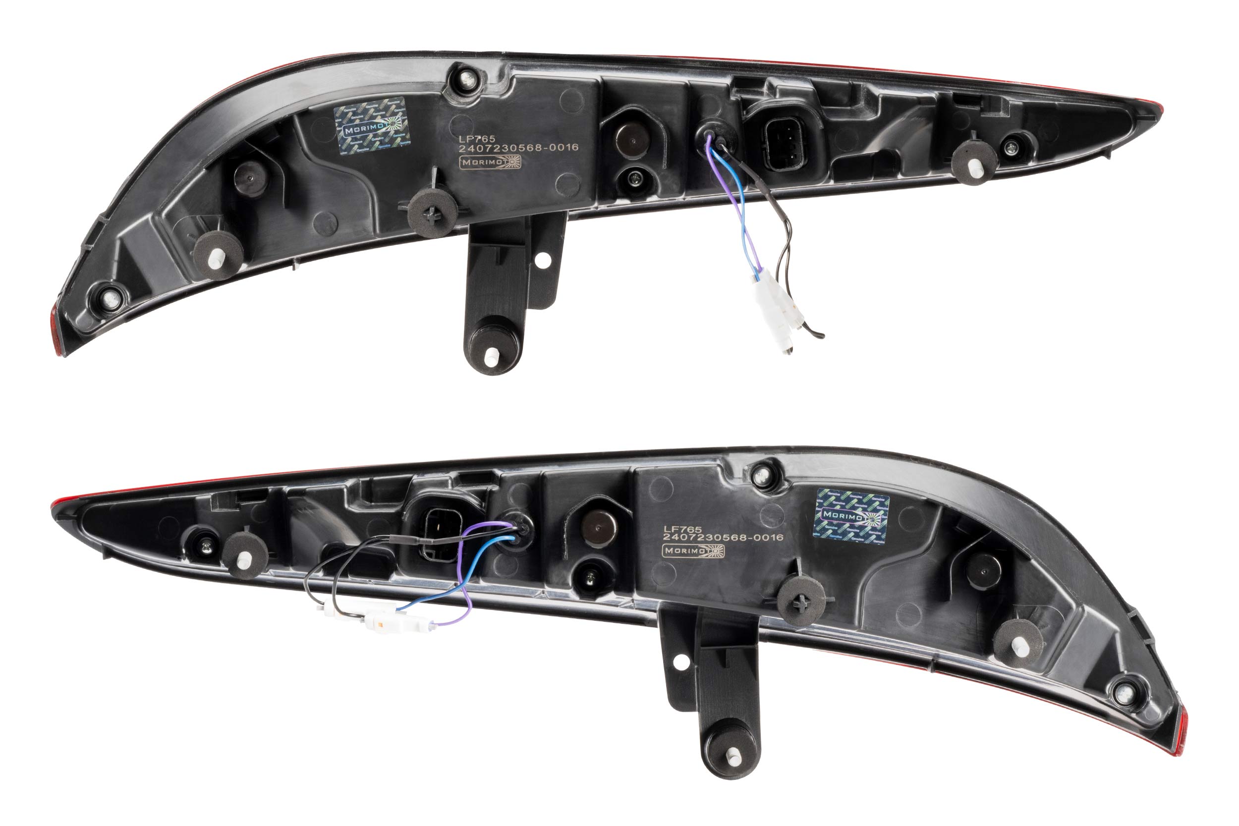 Morimoto XB LED Tail Lights: Toyota Supra (20+ / Red Lens / Set)