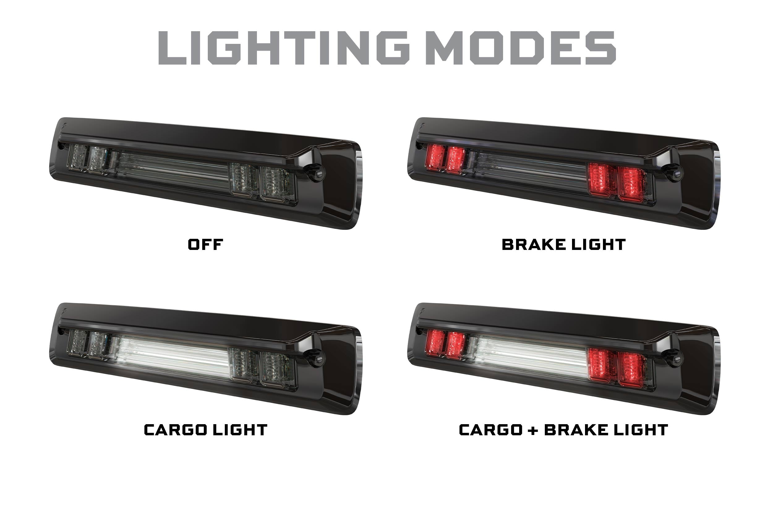 Morimoto X3B LED Third Brake Light: 2015+ Colorado/Canyon