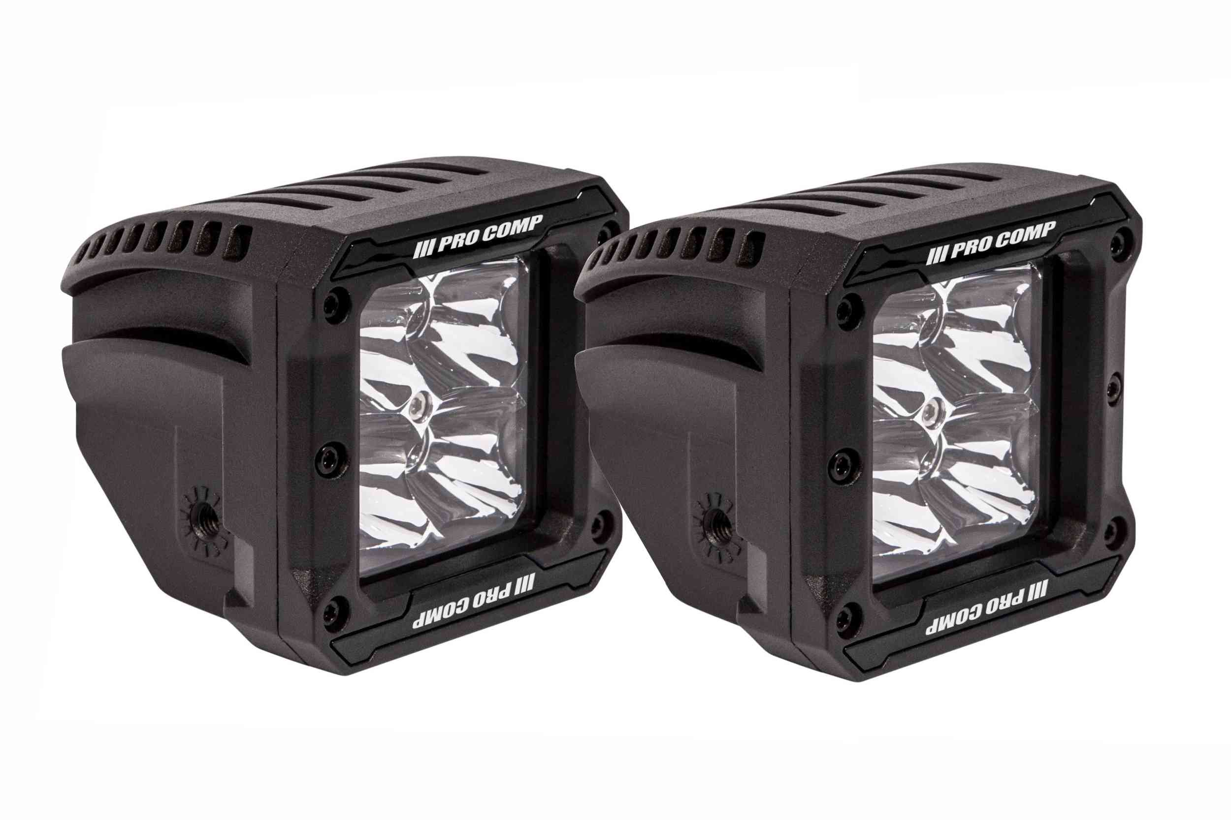 ProComp Pro Comp Gen 3 Pods: 2x2 Square / 12W / White / Spot Beam