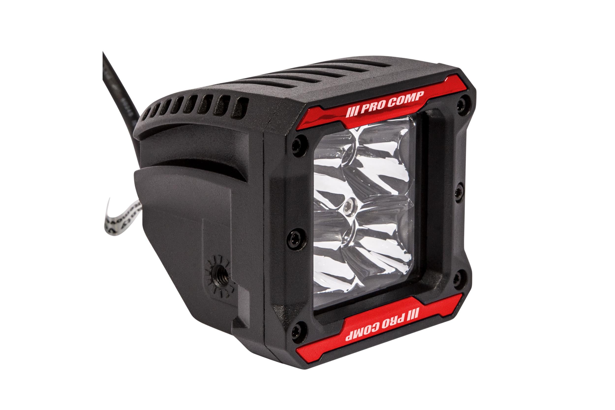 ProComp Pro Comp Gen 3 Pods: 2x2 Square / 12W / White / Spot Beam