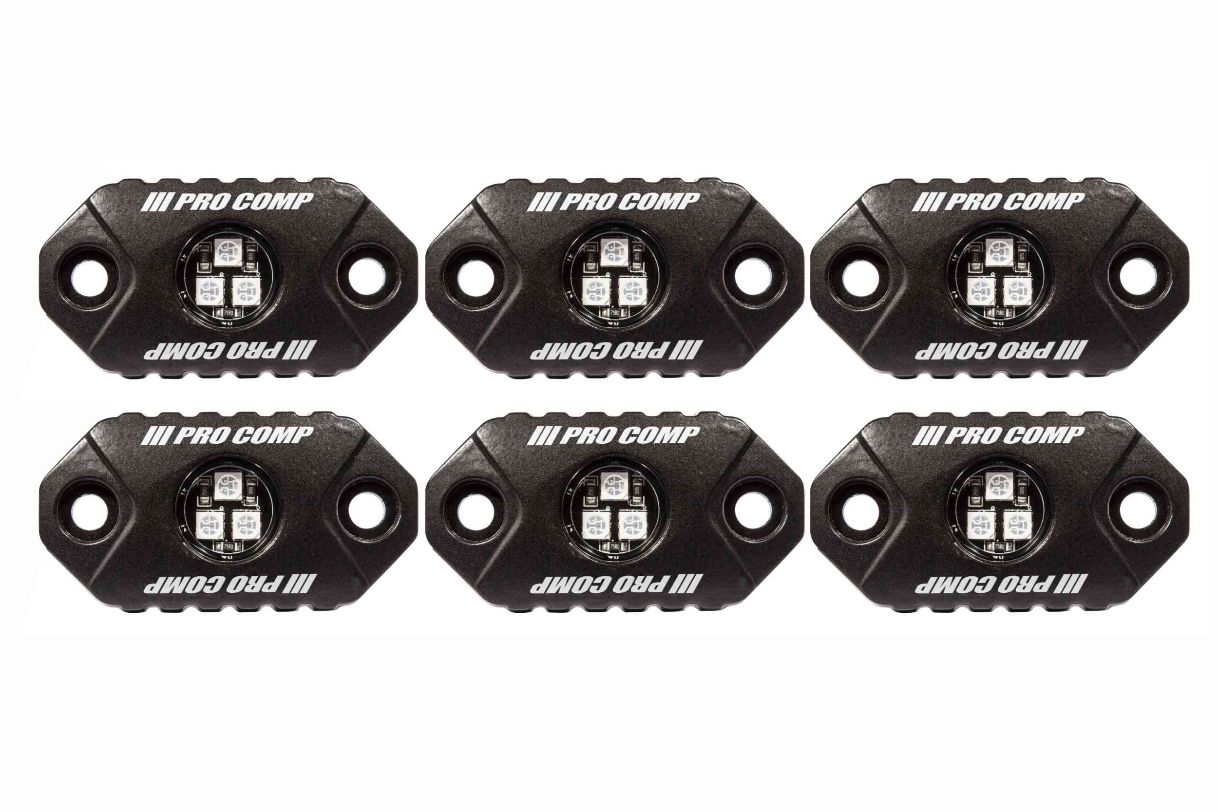 ProComp Pro Comp Universal Rock Light Kit: RGB Color Changing (6 Pc)