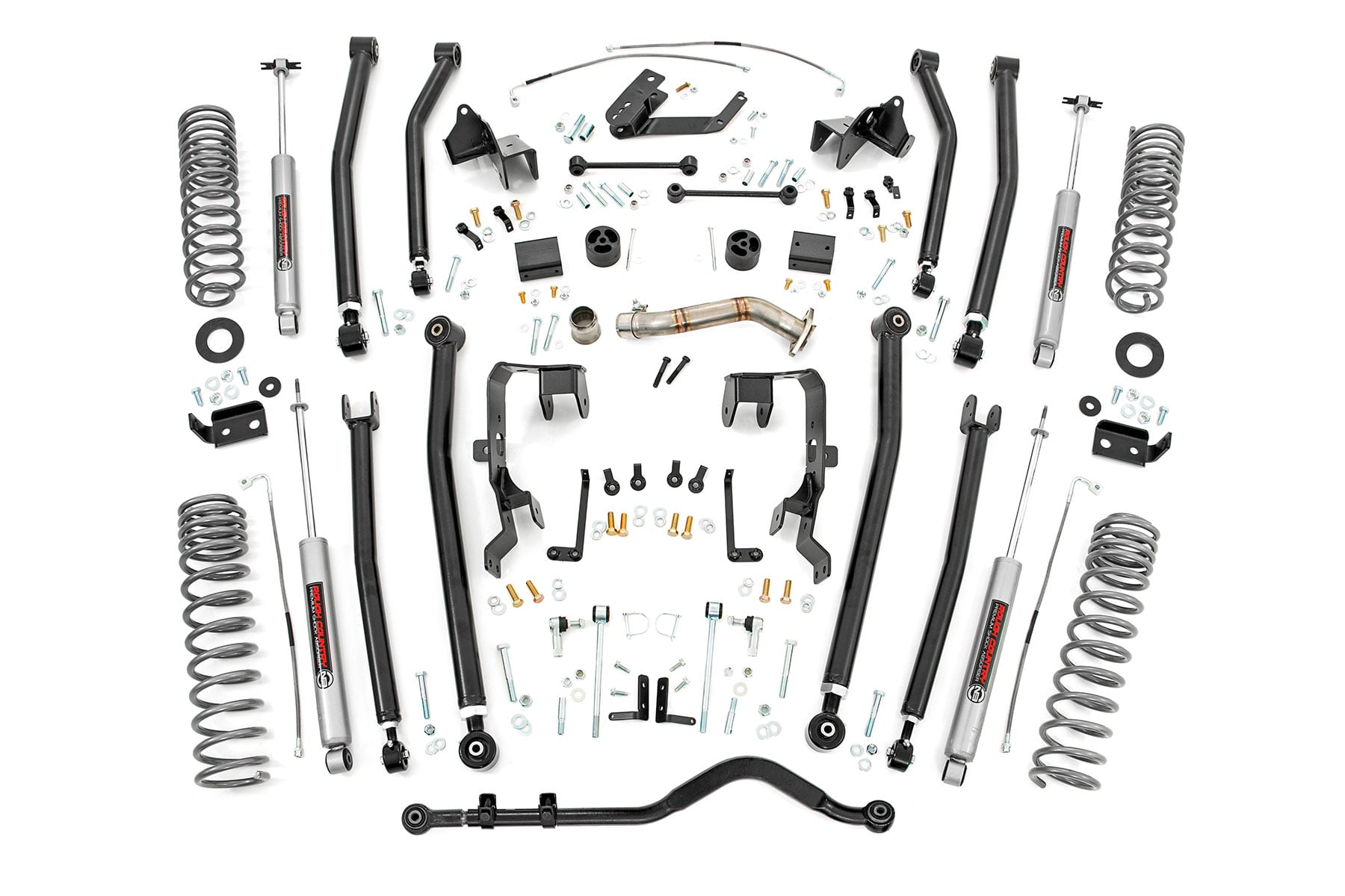 ROUGH COUNTRY Lift Kit Jeep Wrangler Unlimited 4WD (2012-2018)