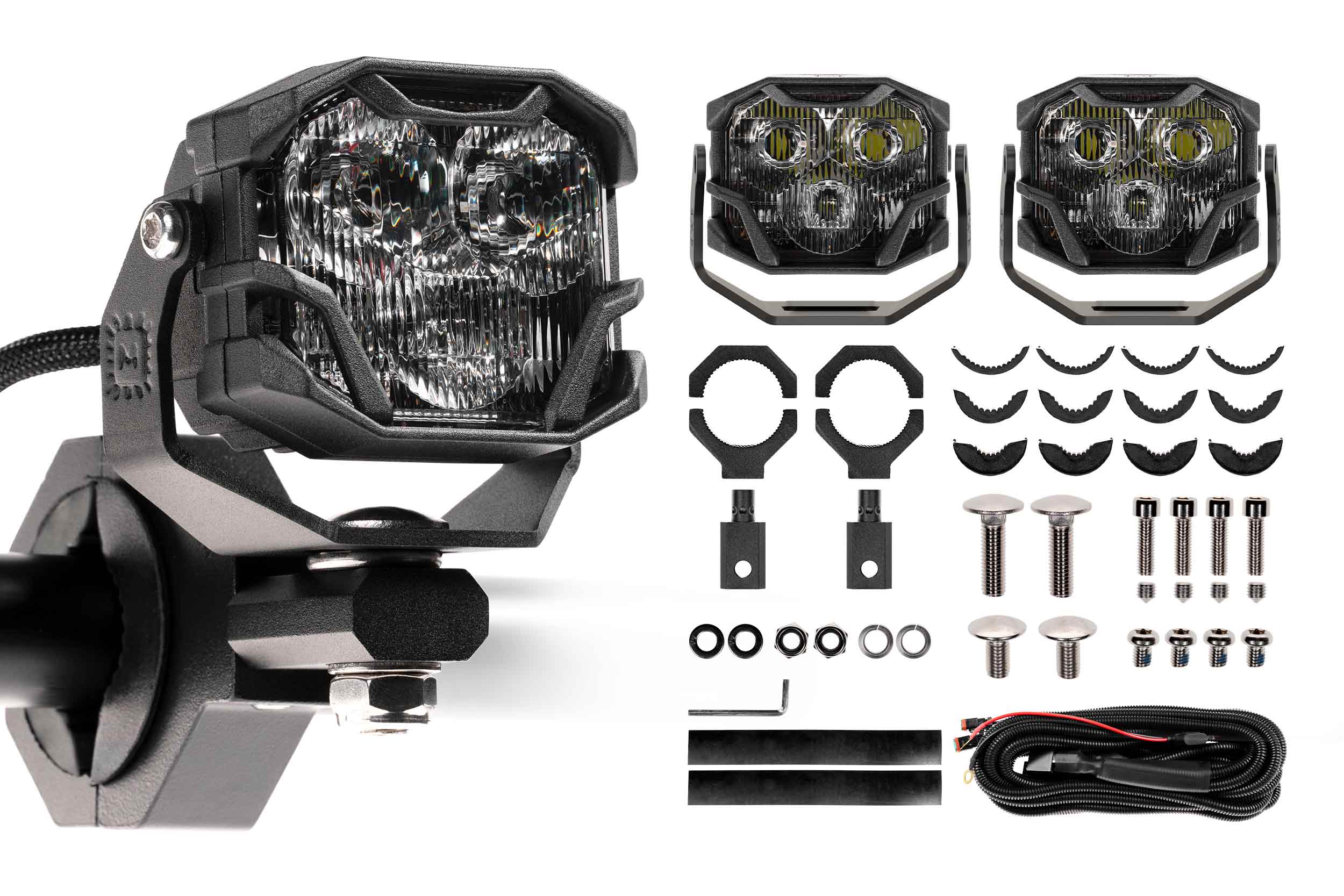 Morimoto 4Banger Universal Kit (NCS / Spot / White)