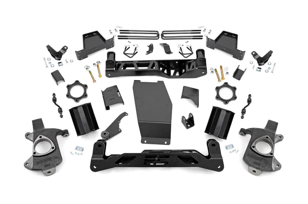 7 Inch Lift Kit | Magneride | Cast Steel | GMC Sierra 1500 Denali 4WD (14-16) image 2