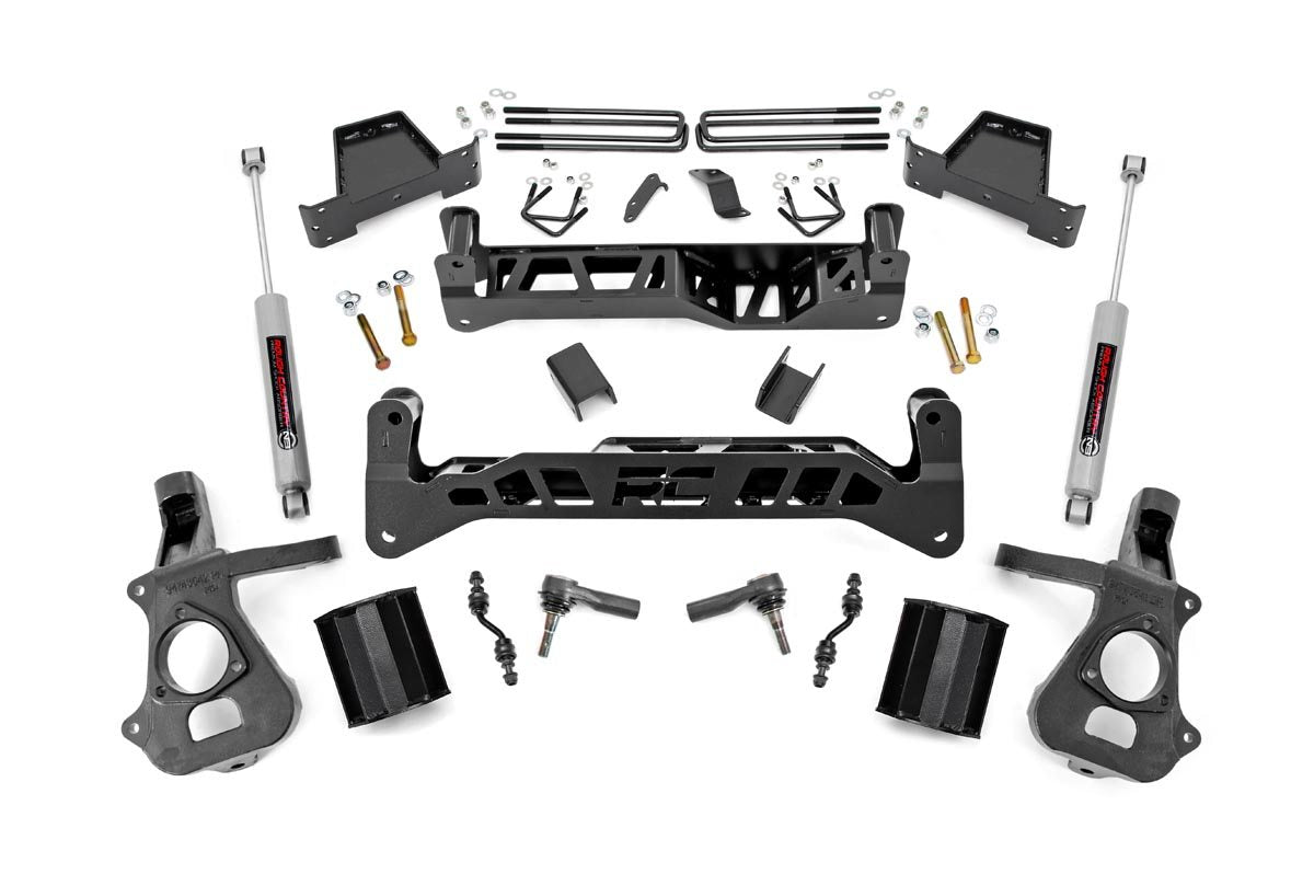 7 Inch Lift Kit | Alu/S.Steel | Chevy/GMC 1500 2WD (14-18 & Classic) image 2